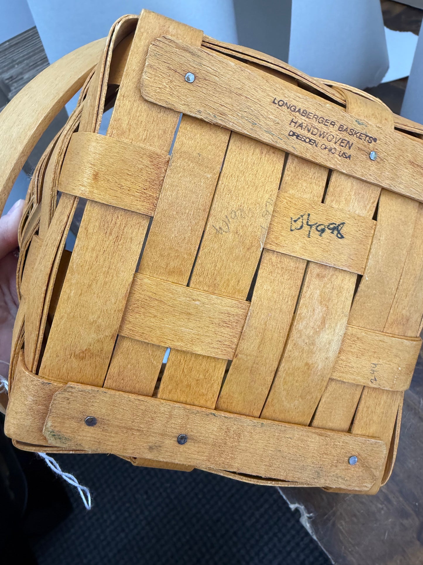 Longaberger 7” measuring basket