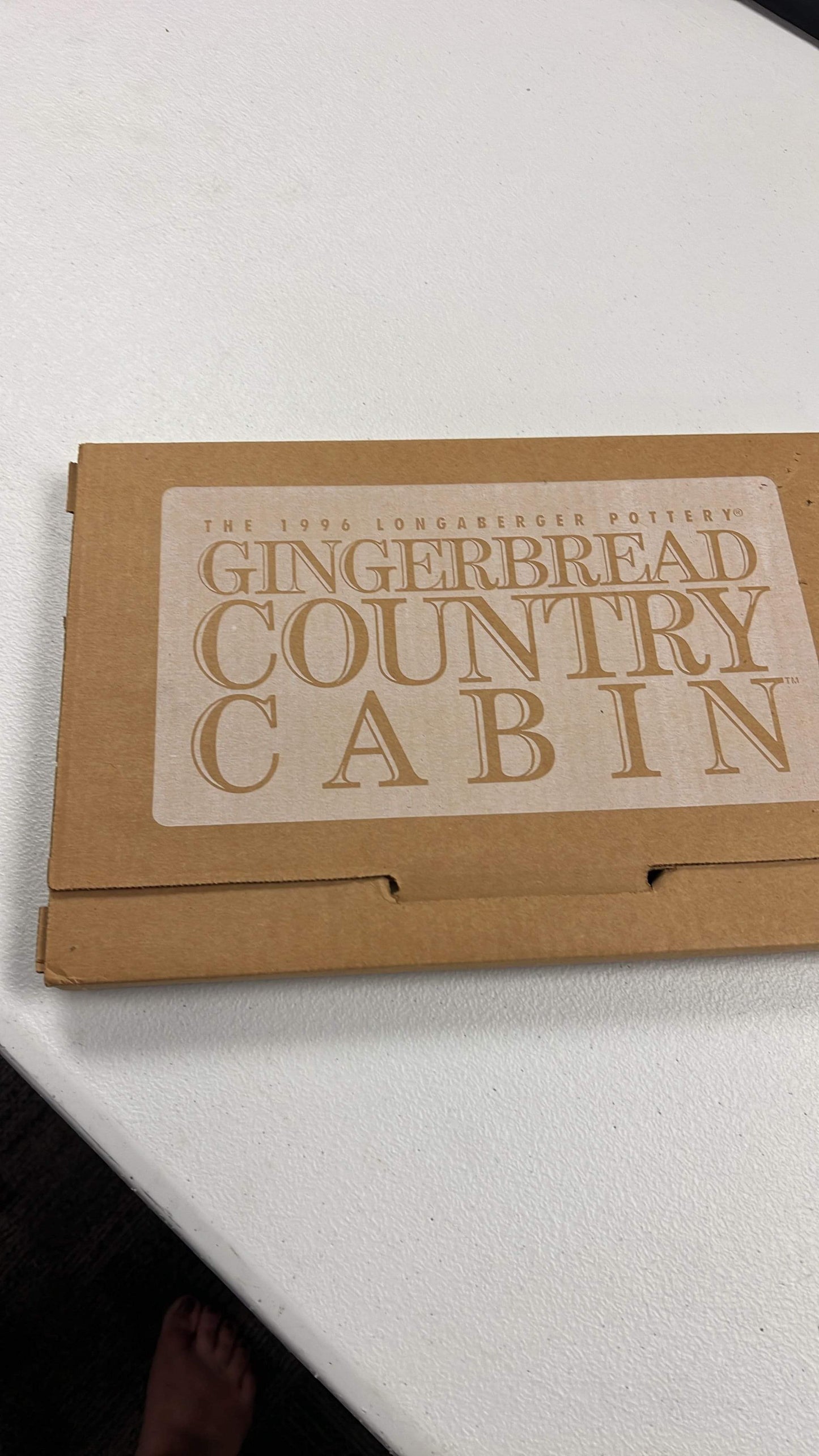 Longaberger Gingerbread Country Cabin Mold