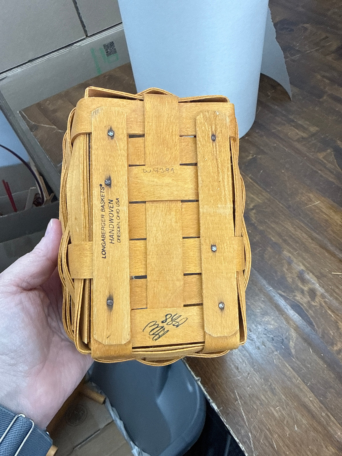 Longaberger tea basket