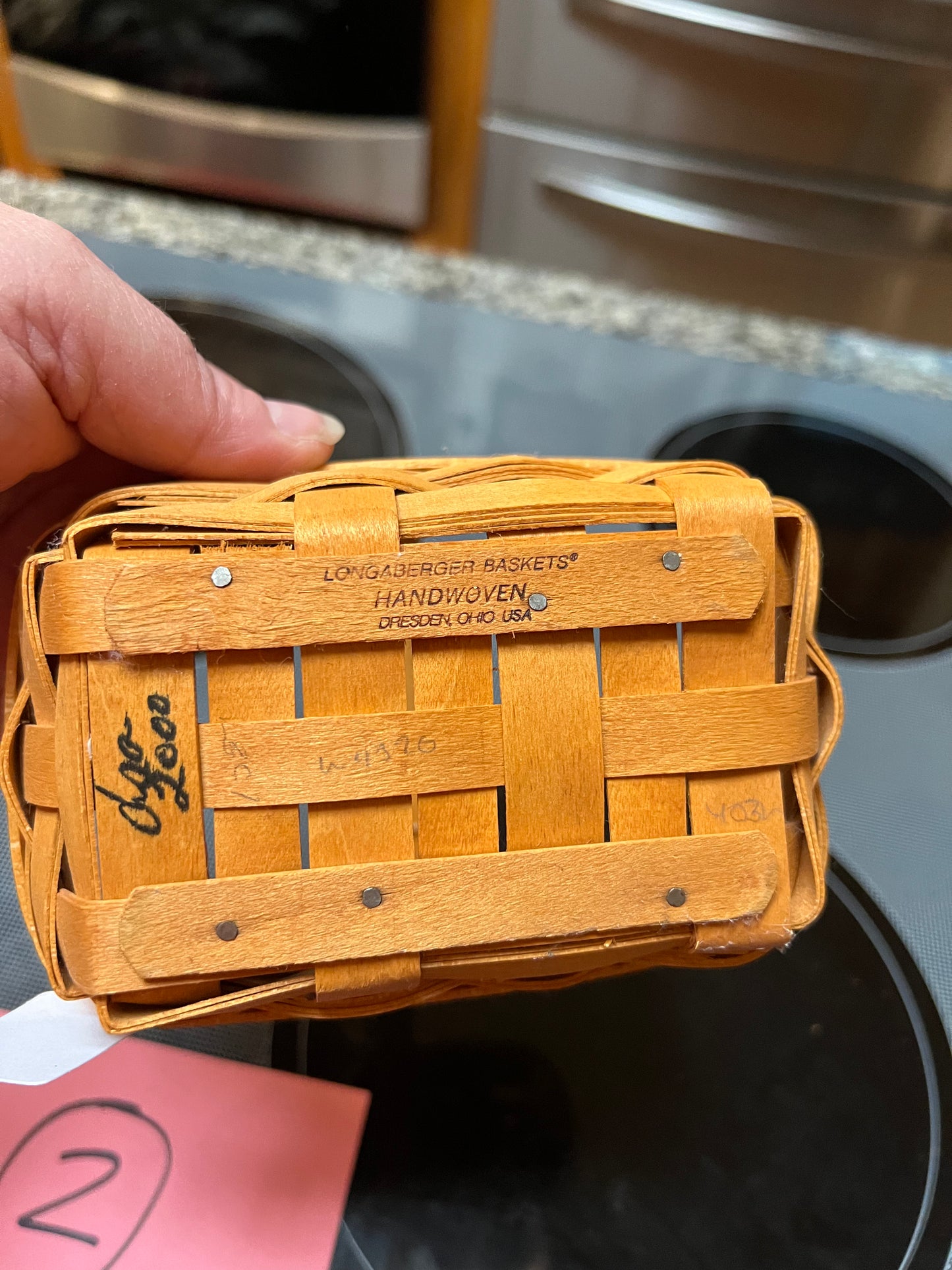 Longaberger Parsley Basket