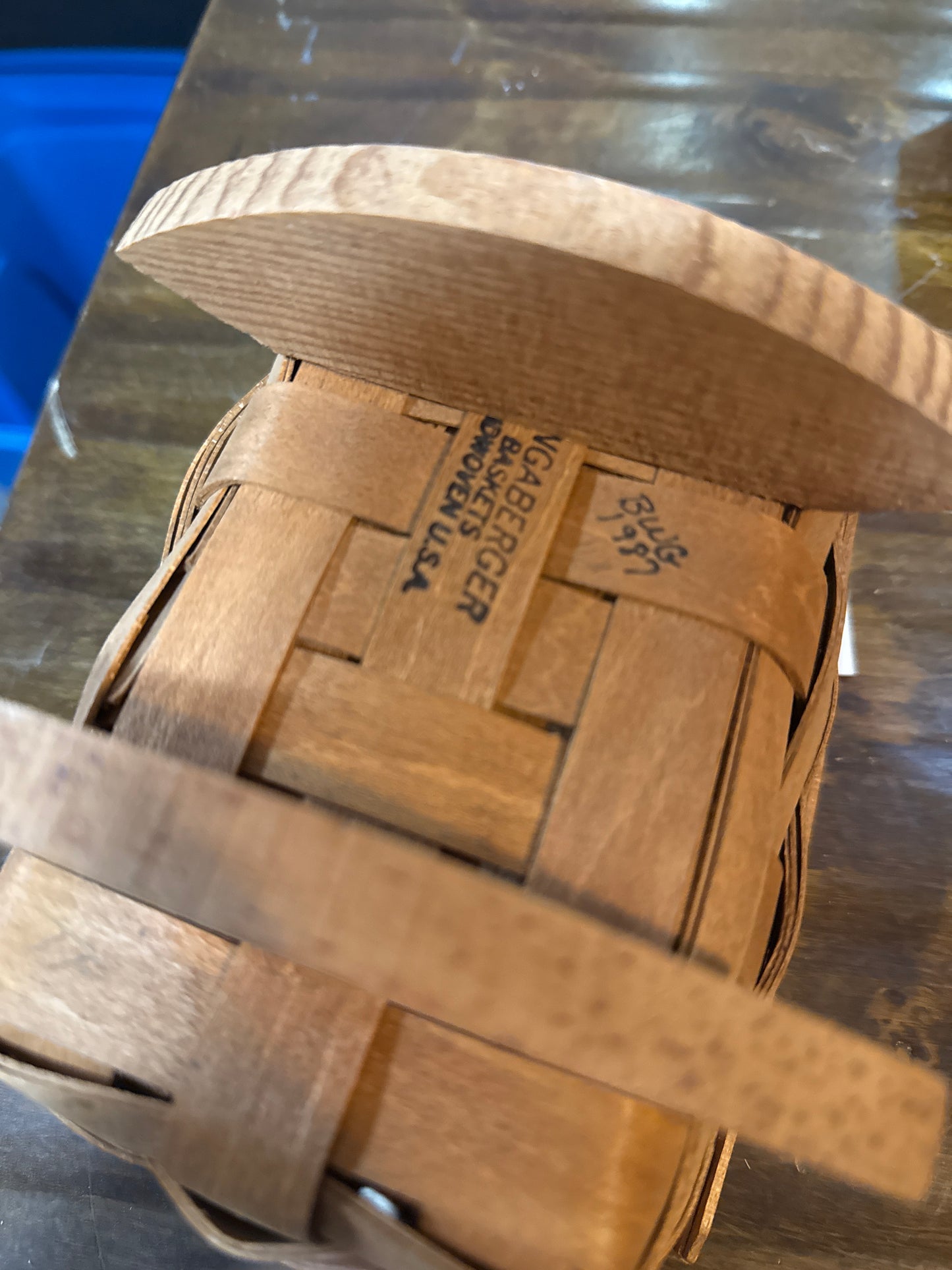 Longaberger mini cradle