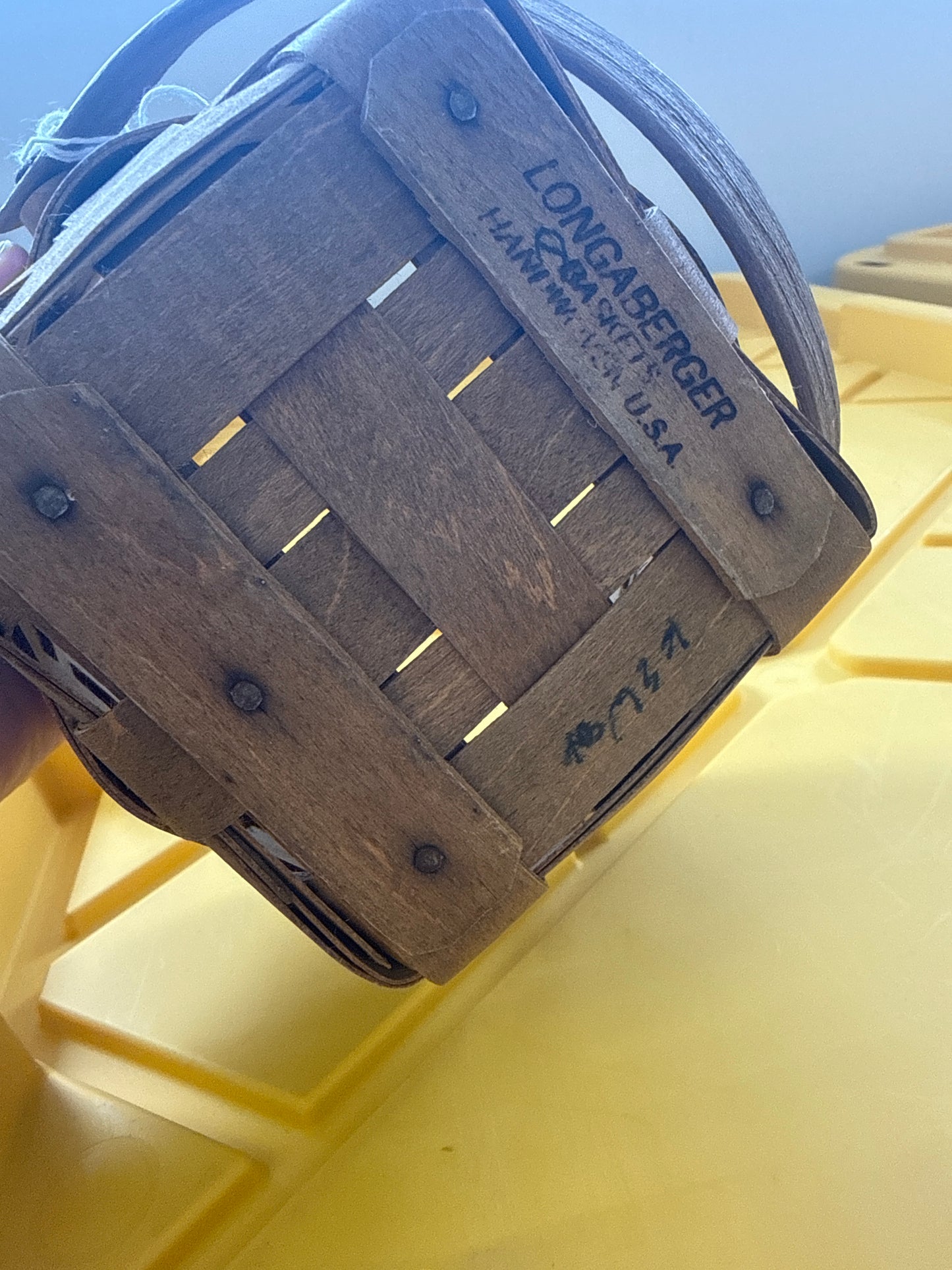 Longaberger 5” measuring basket