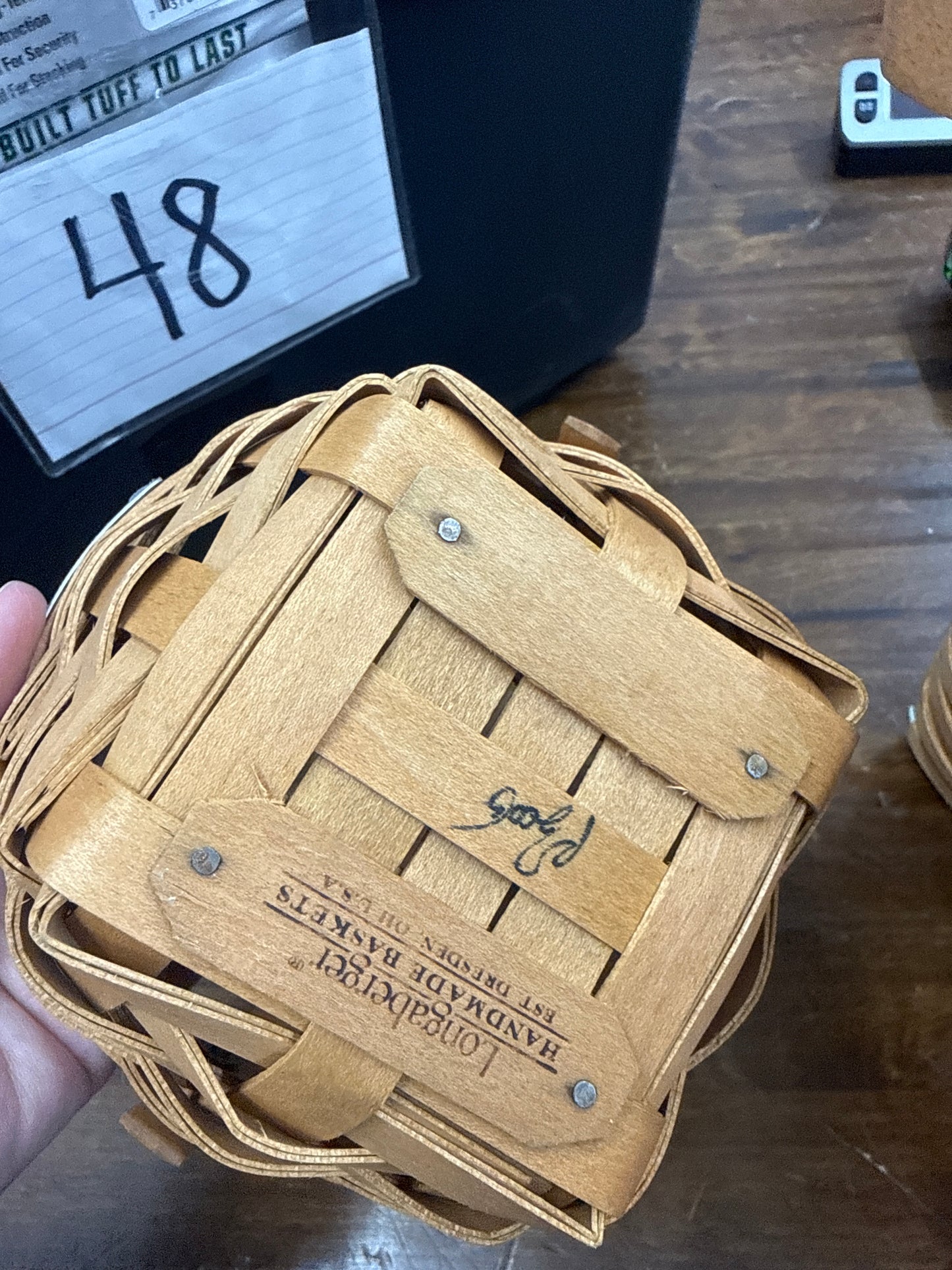 Longaberger 2005 Dresden basket