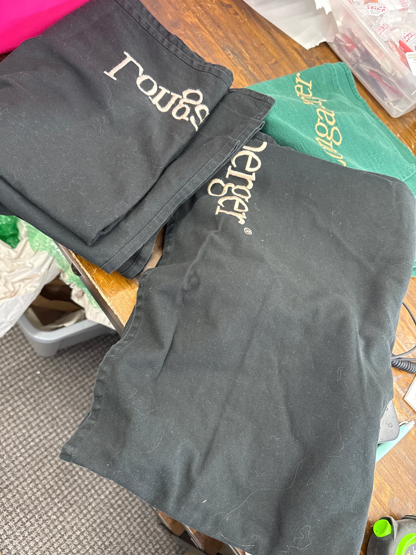 Longaberger three tablecloths (each 56x50) all have been used and need washed, price is normally $20 each