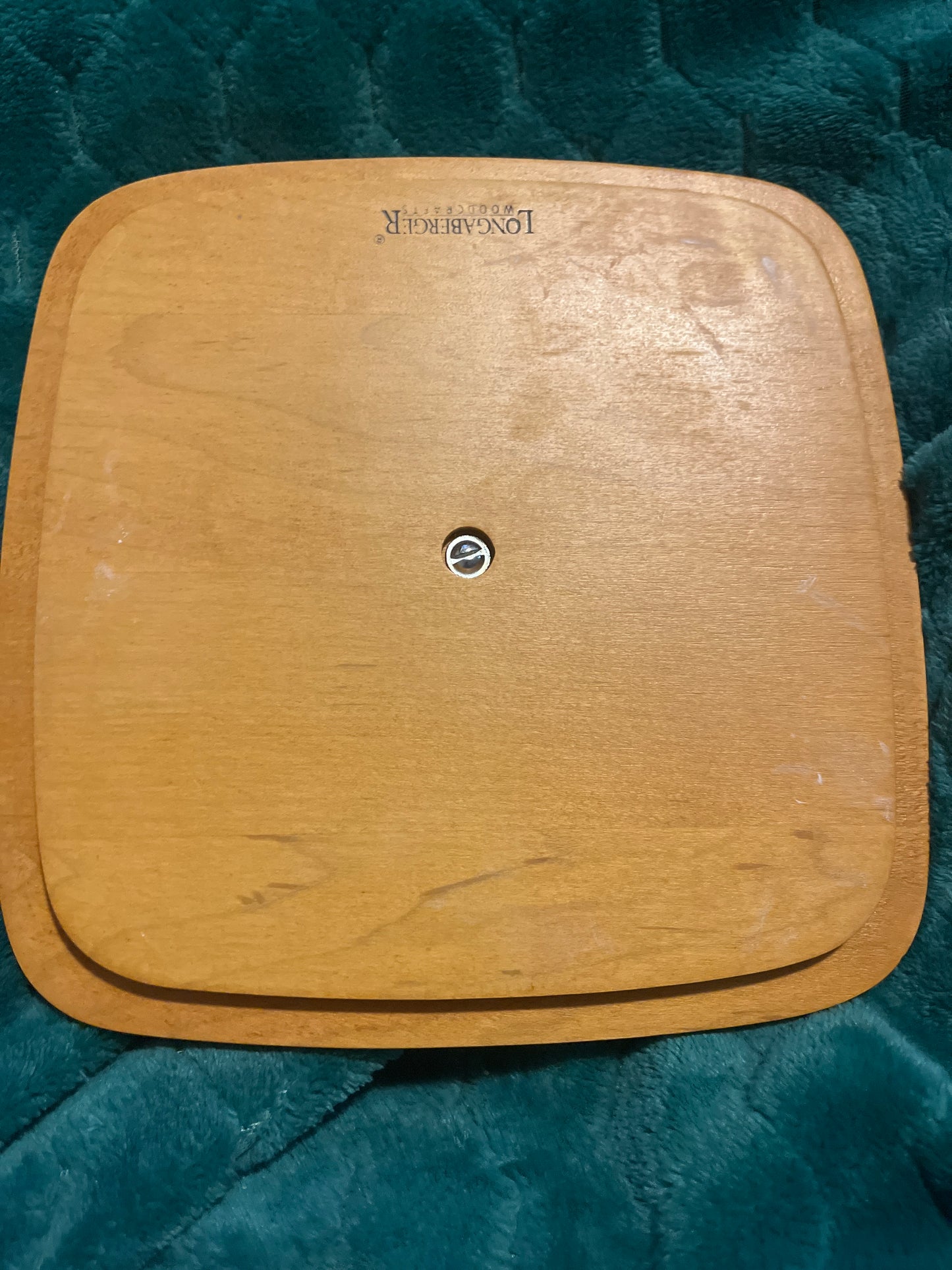 Longaberger 9.25” square lid