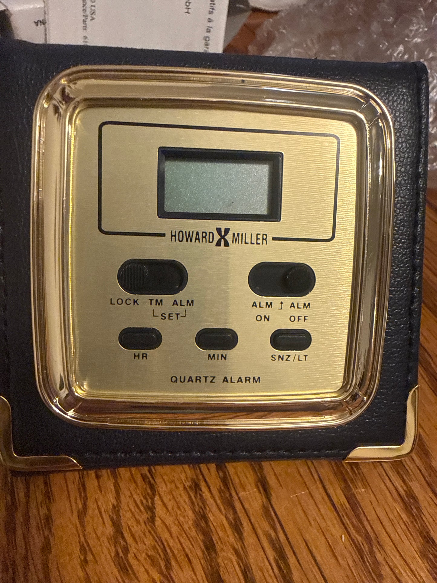 Longaberger travel clock