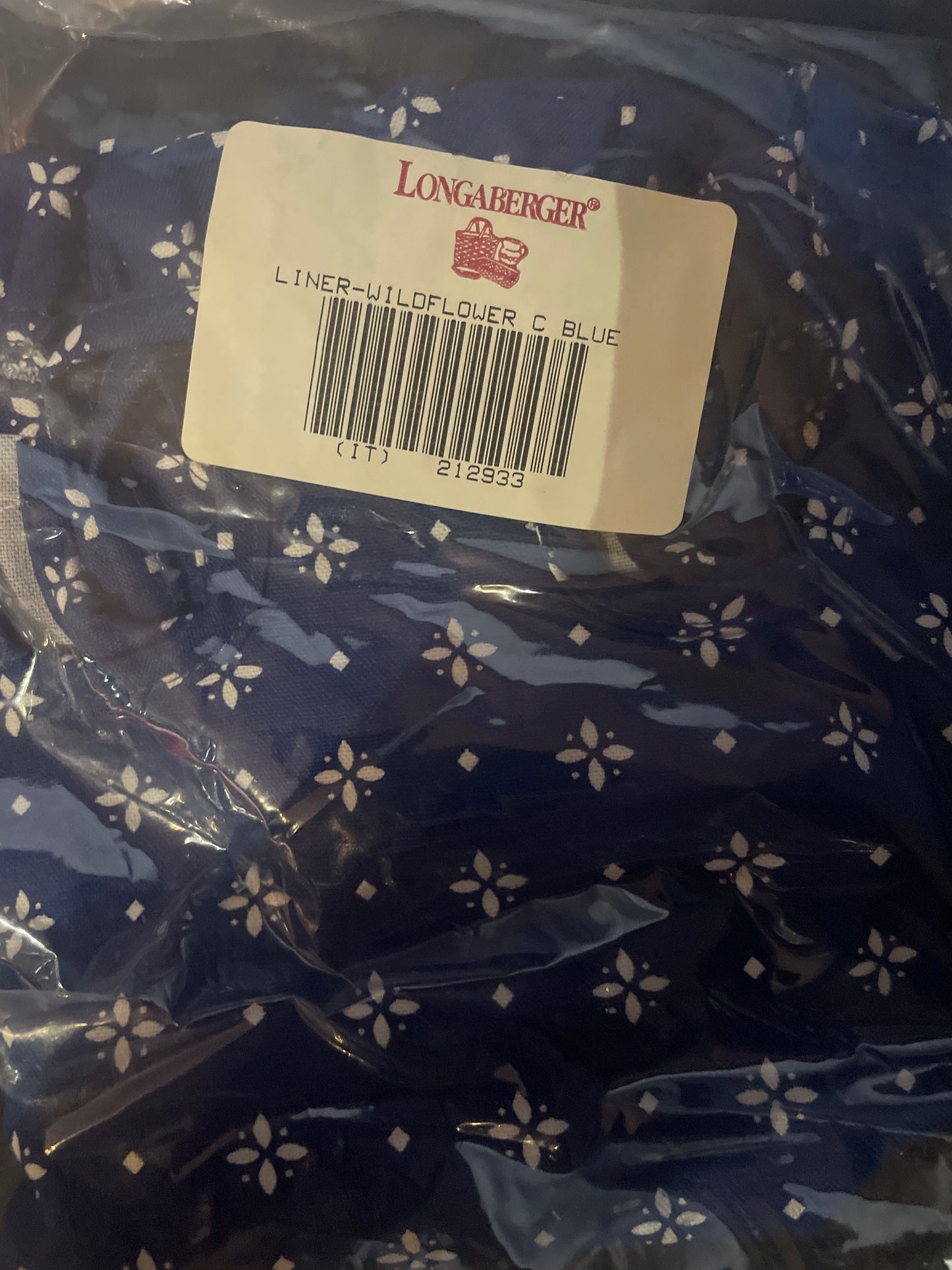 Liner – wildflower classic blue