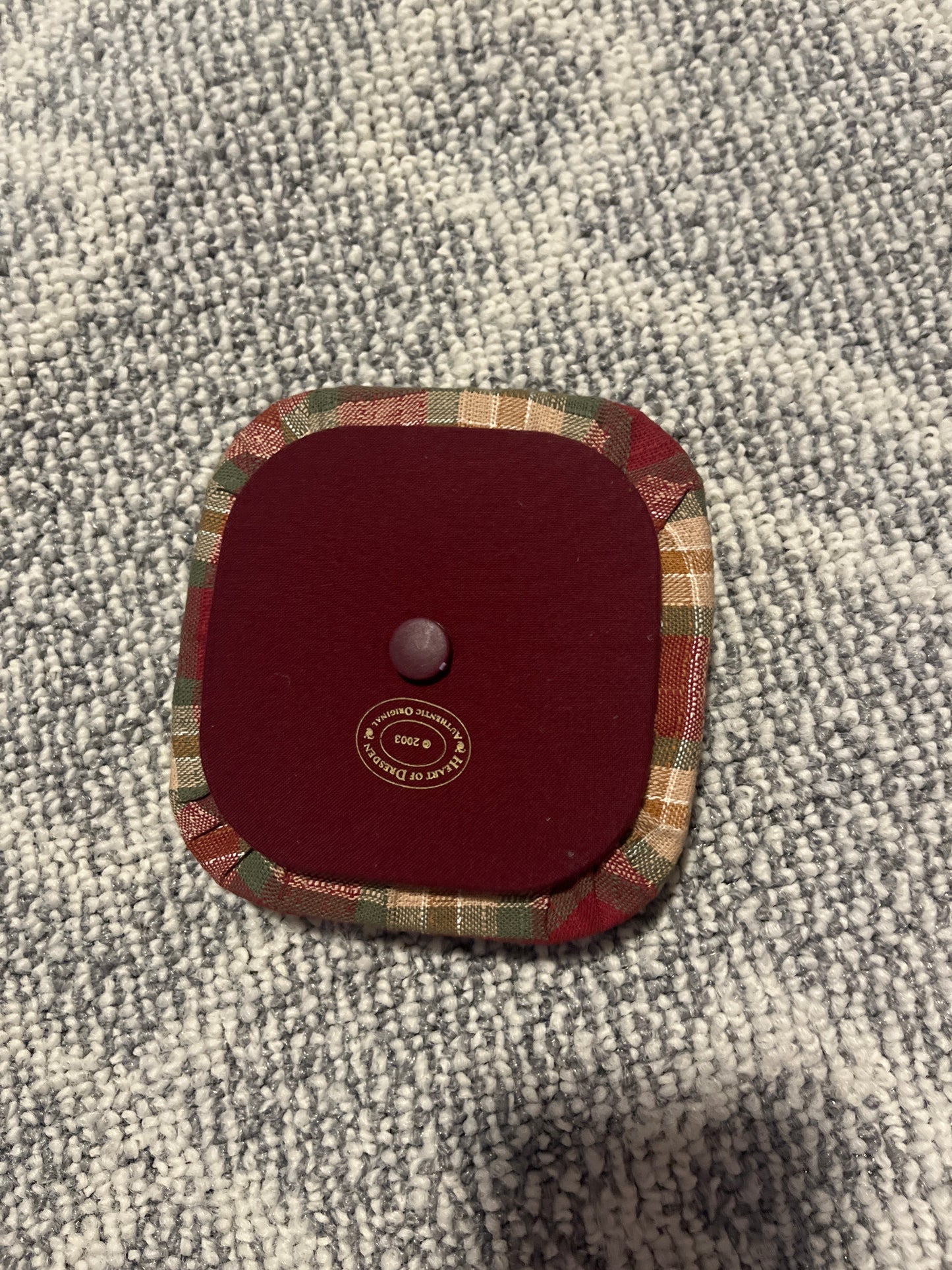 Heart of Dresden 5” square lid