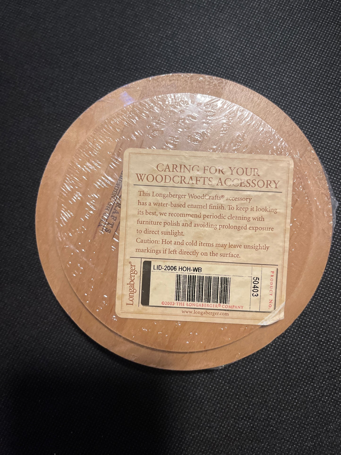 Longaberger 2006 Horizon of Hope lid