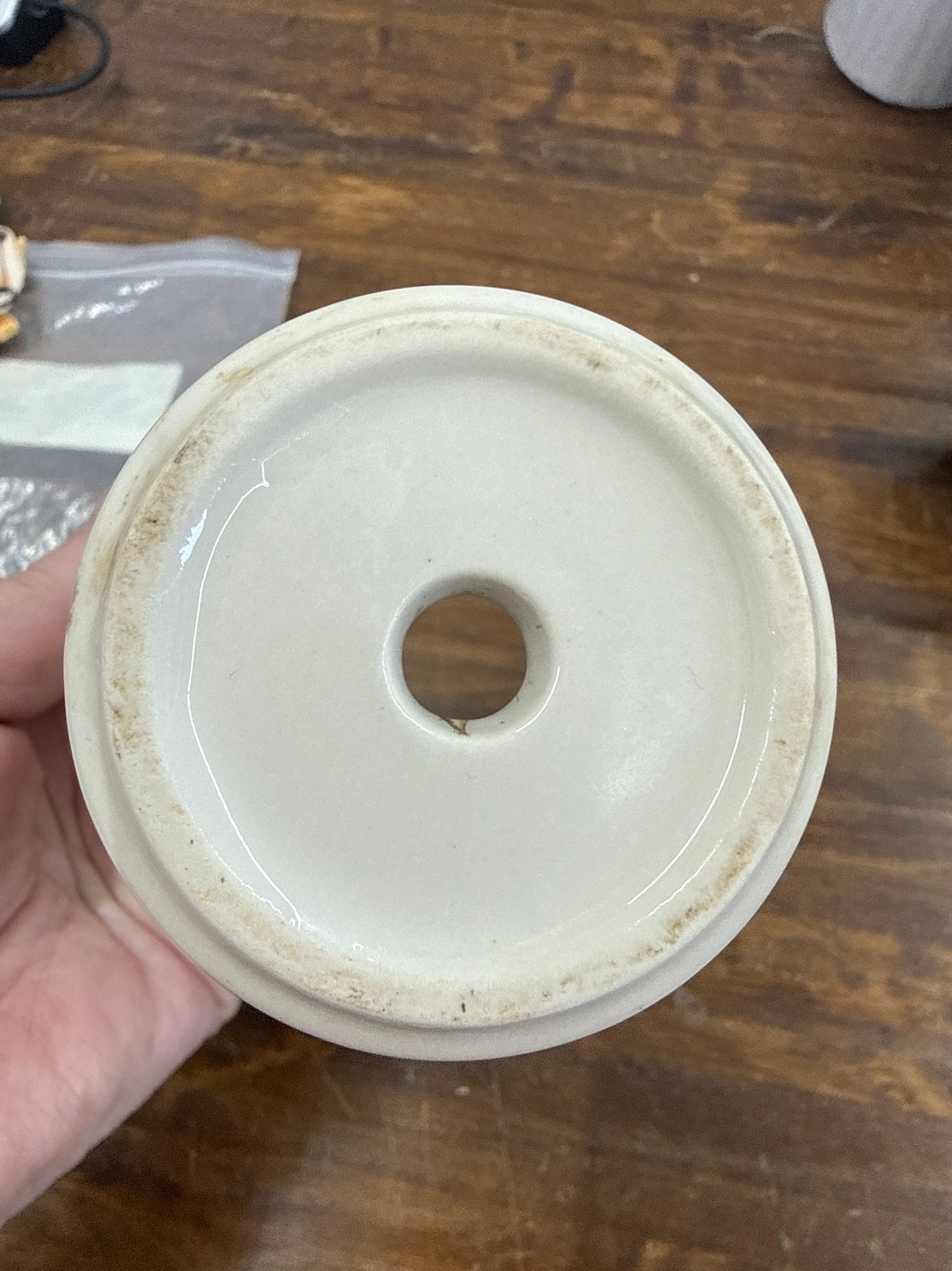 Longaberger flower pot (no base) in classic blue
