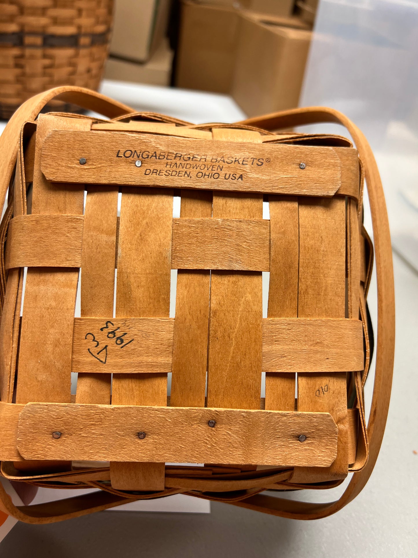 Longaberger bayberry basket