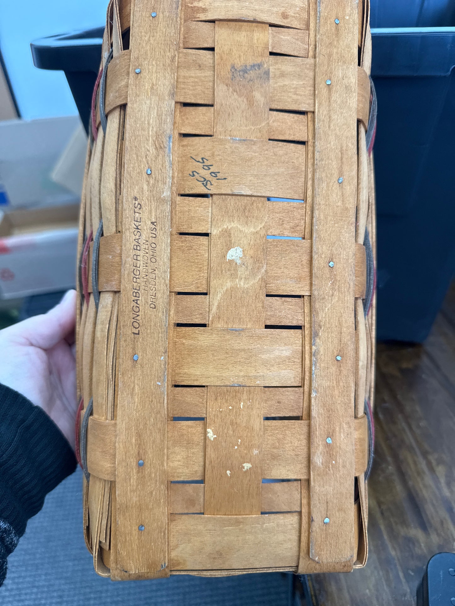Longaberger bread basket