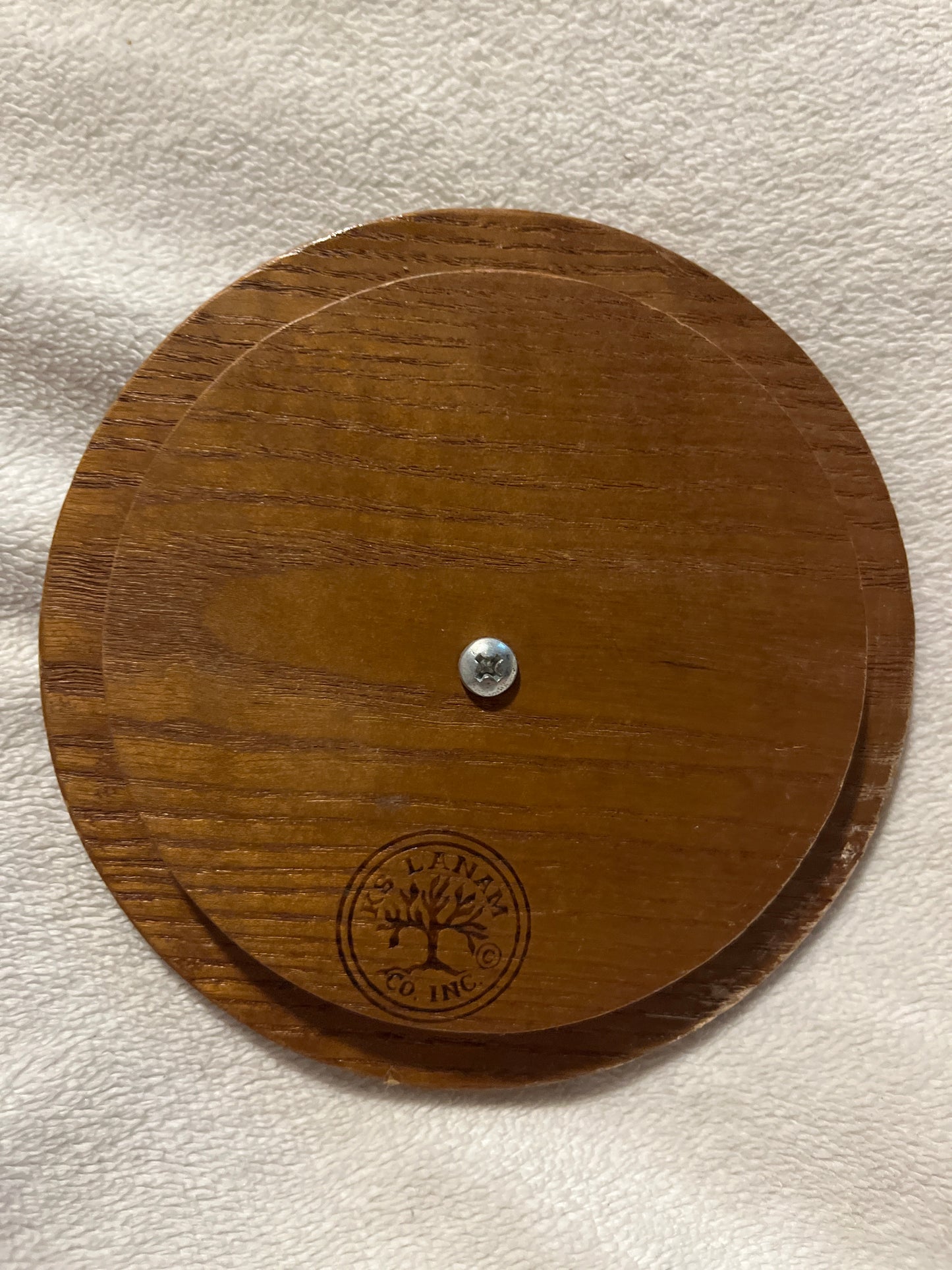 K.S. Lanam 4.75” round lid