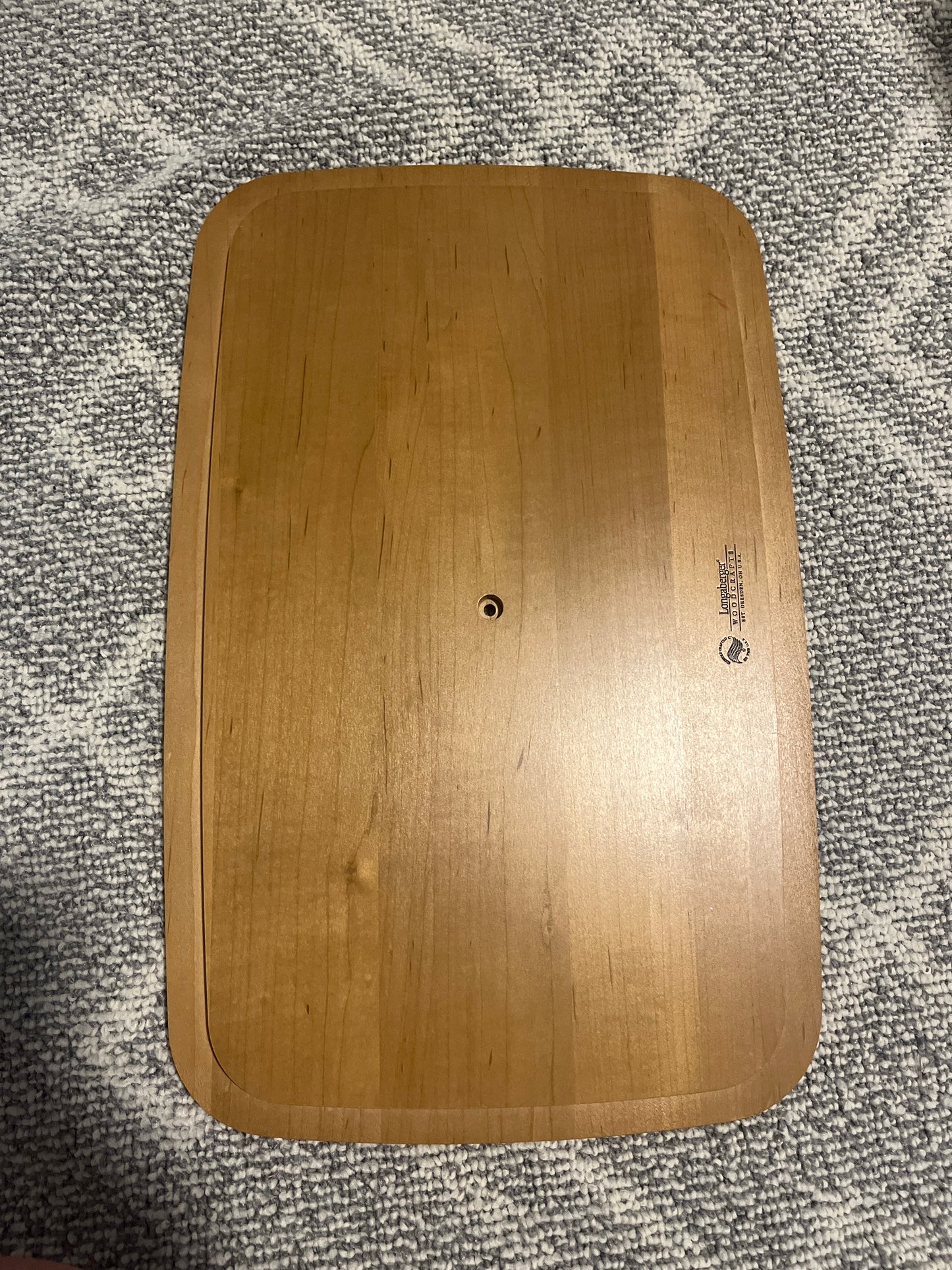 Longaberger 19”x12” lid - no knob