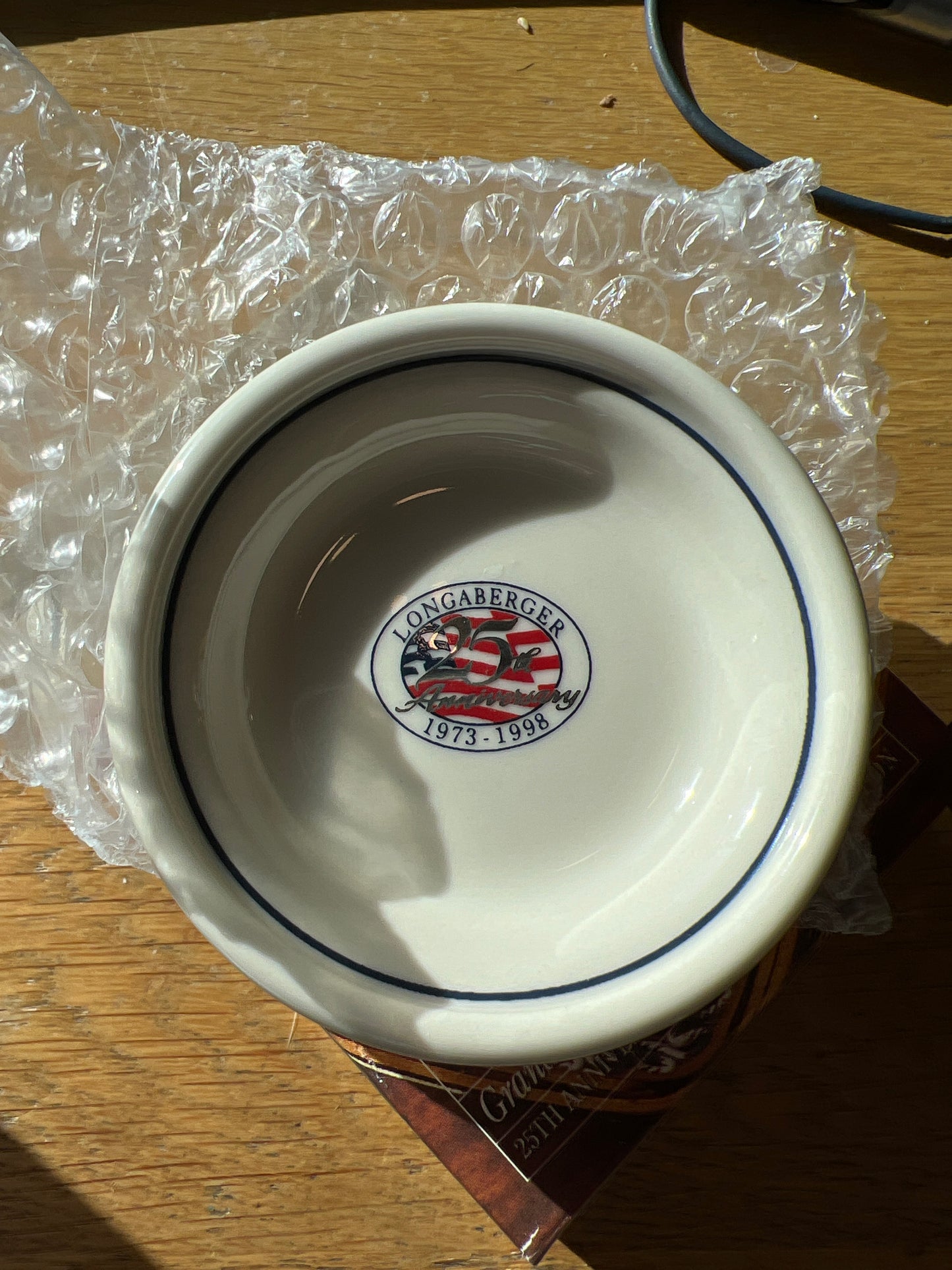 Longaberger Collectors Club Grandma Bonnie’s Miniature Pie Plate