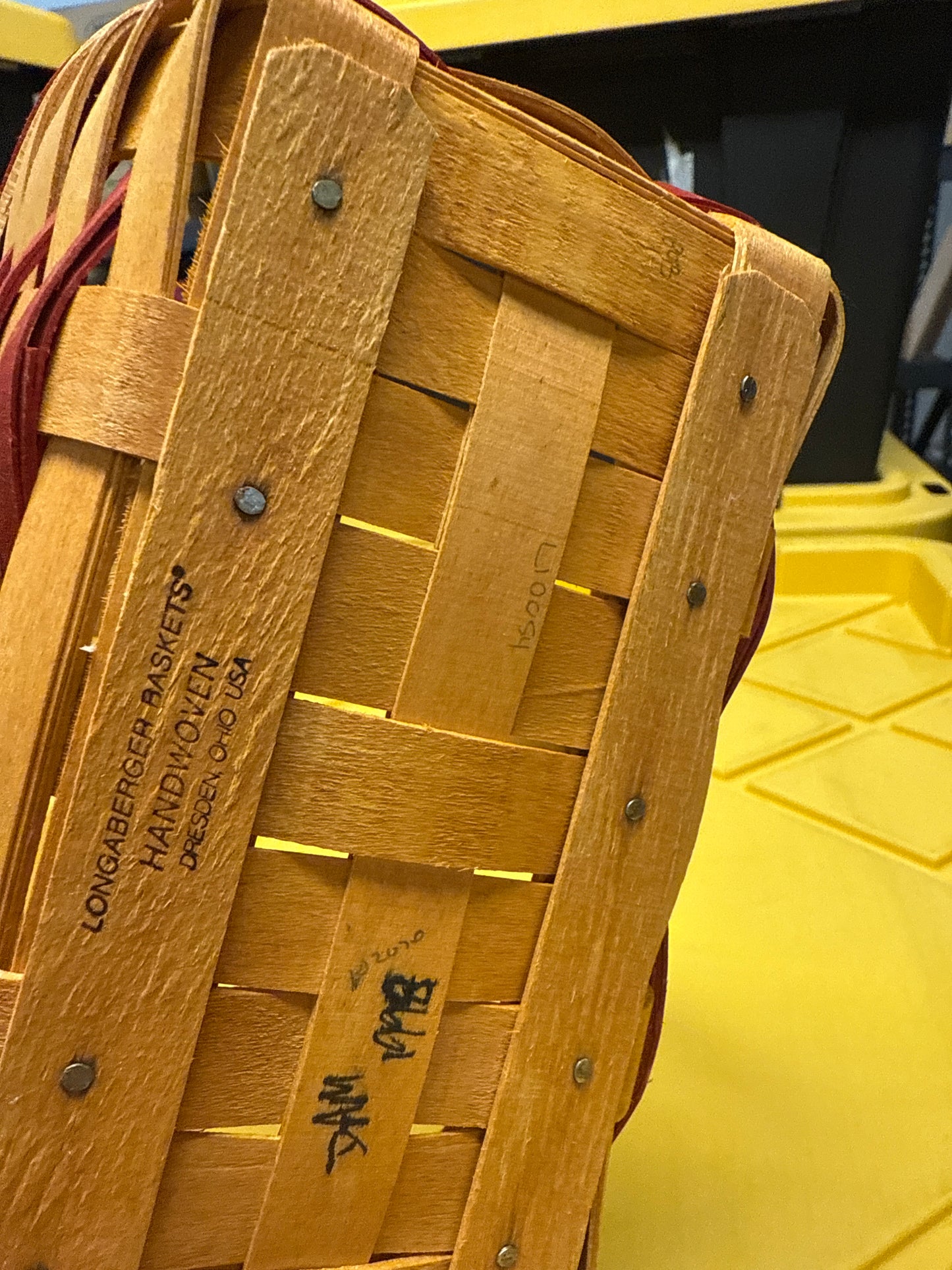 Longaberger awards basket