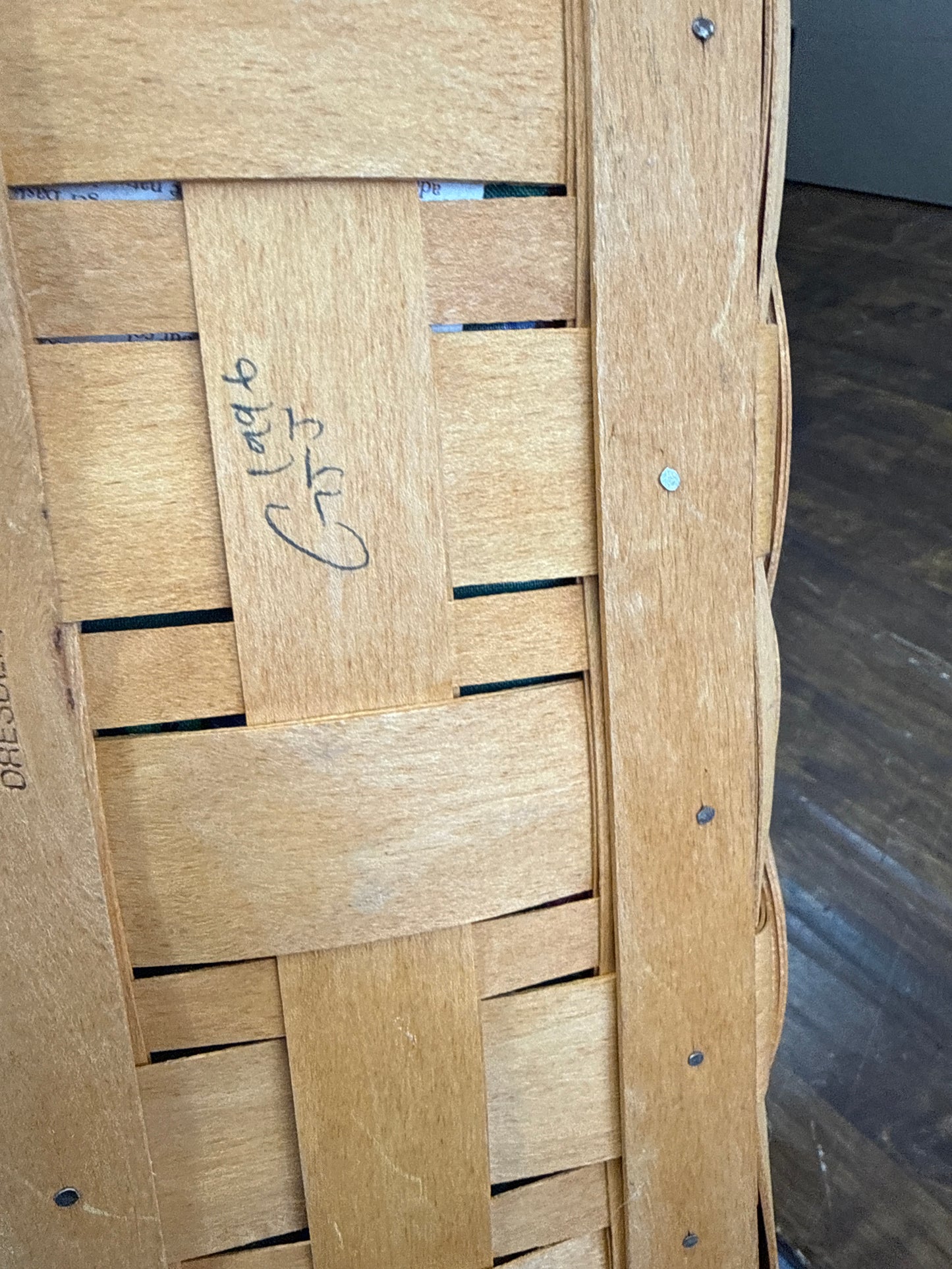 Longaberger large vegetable with liner and protector