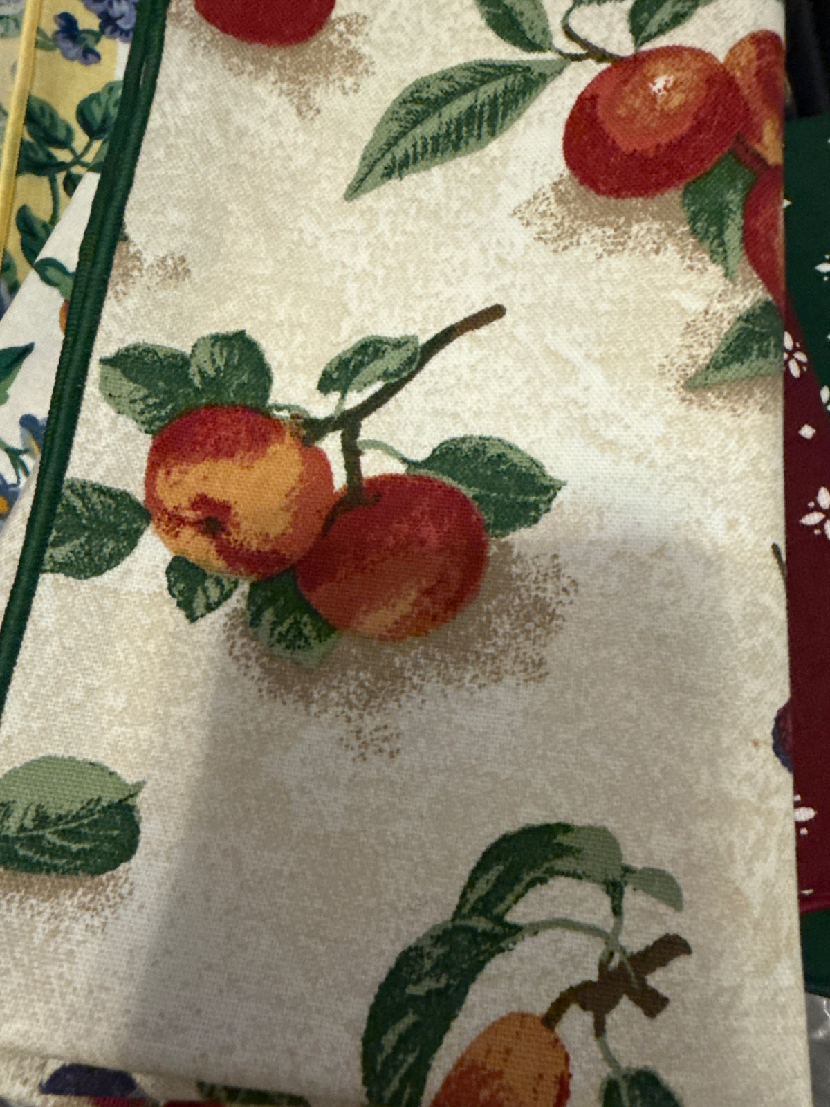 Longaberger napkin in fruit medley