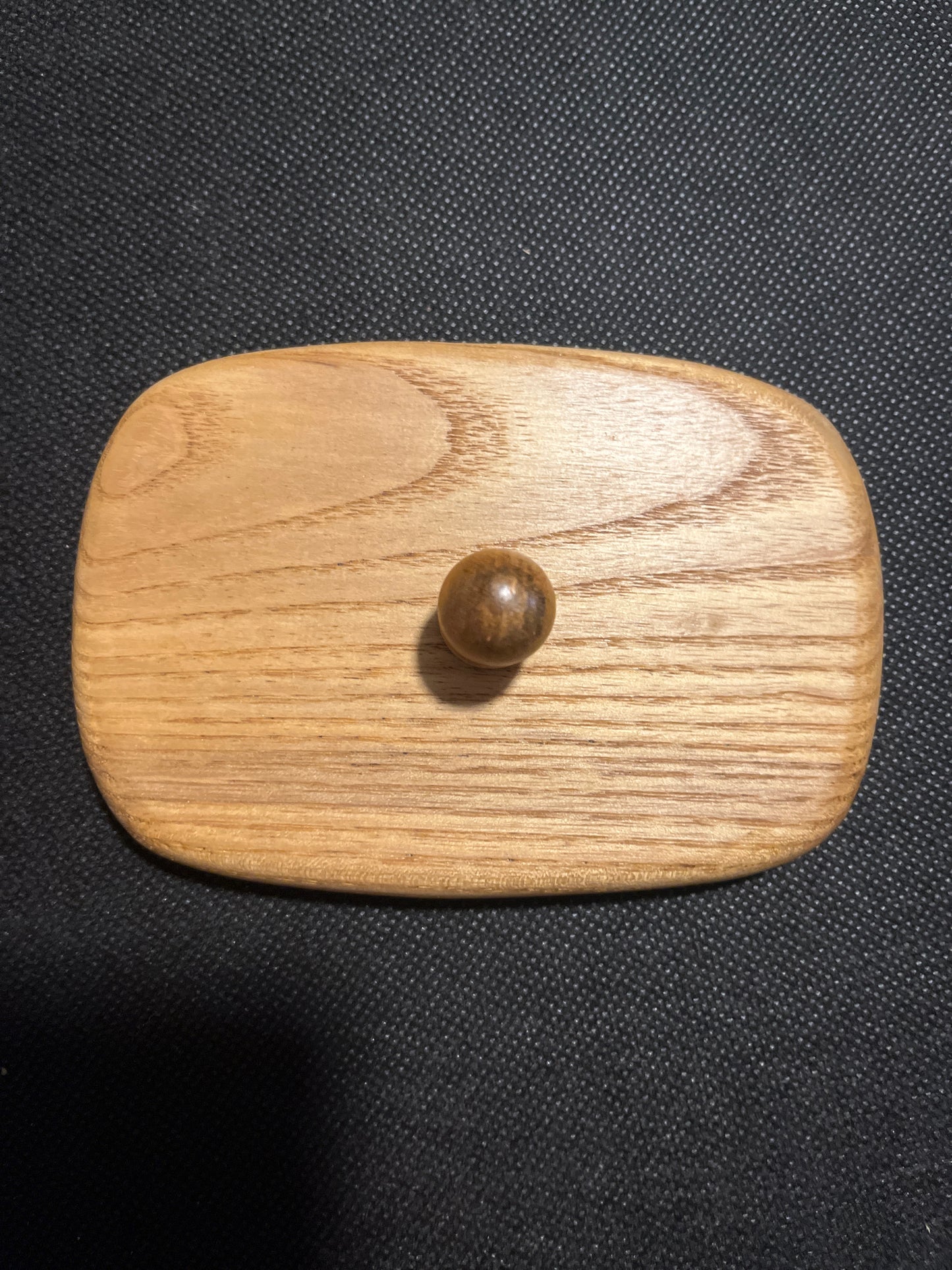 Wooden 4.5”x3.25” rectangular lid
