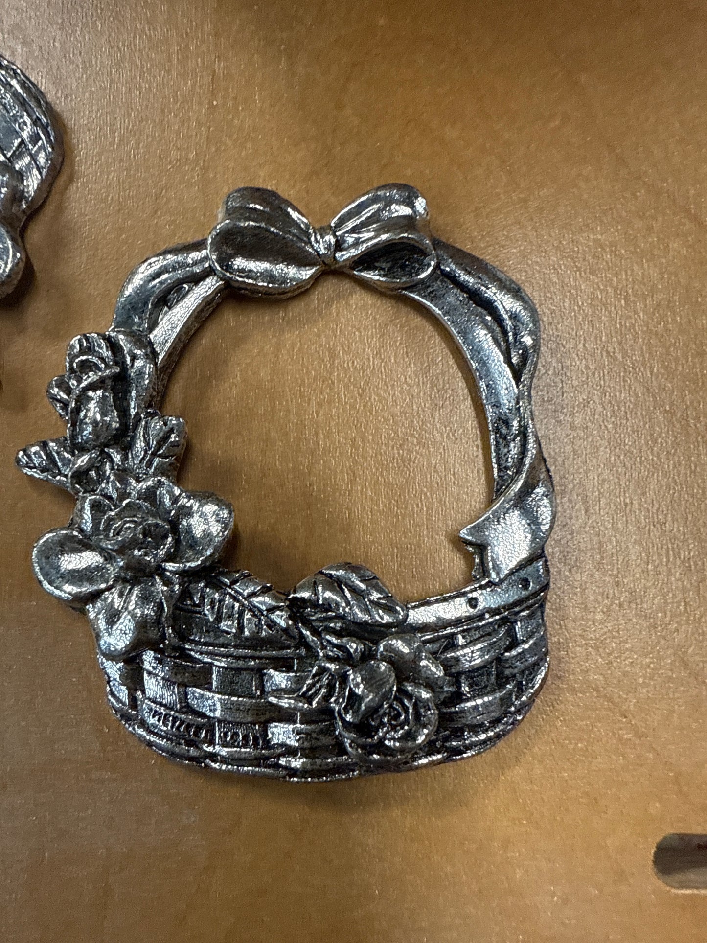 Longaberger pewter picture frames