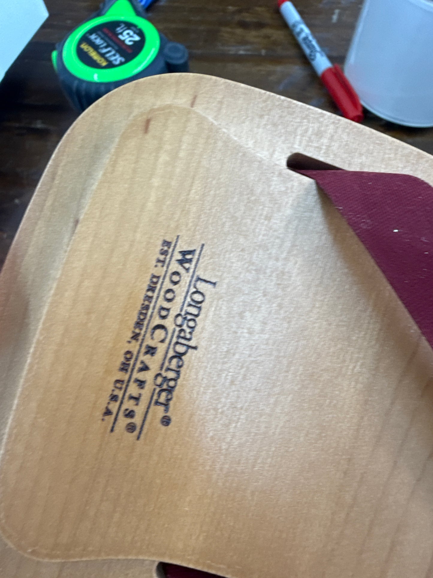 Longaberger small sweetest gift lid