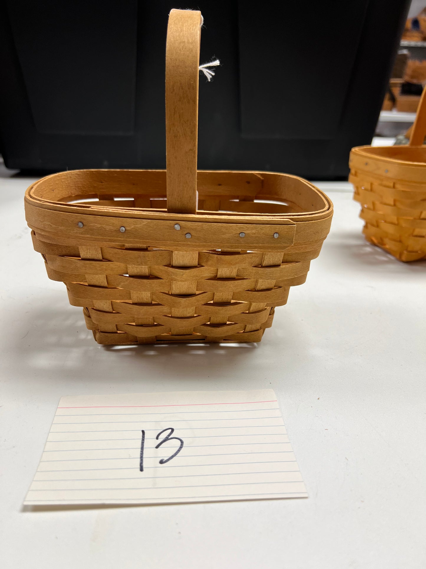Longaberger Small comforts basket