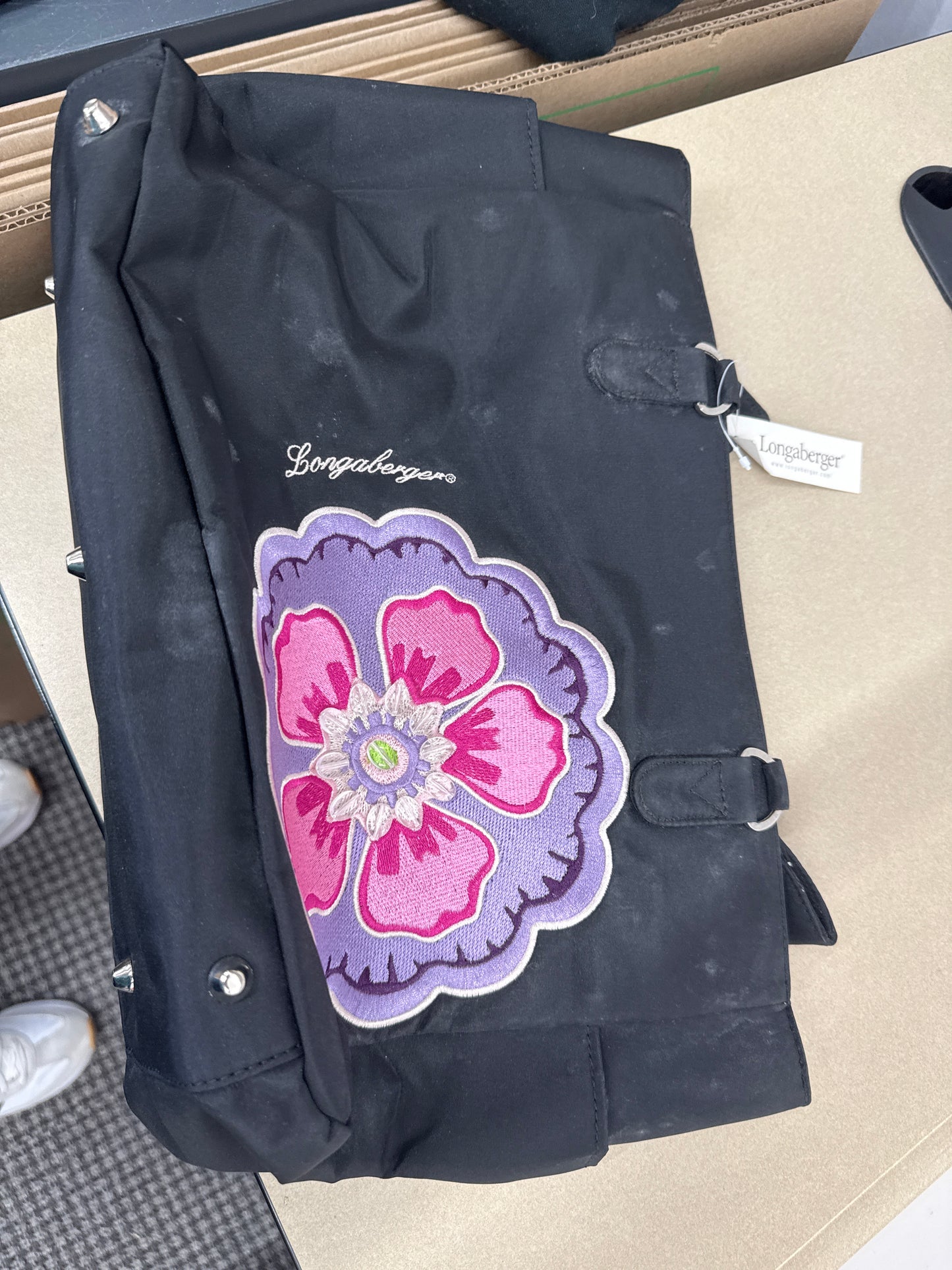 Longaberger bag / purse - is a little dirty