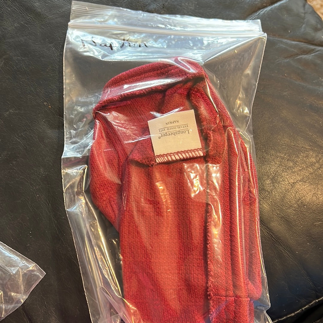 Longaberger Napkin Liner in Paprika