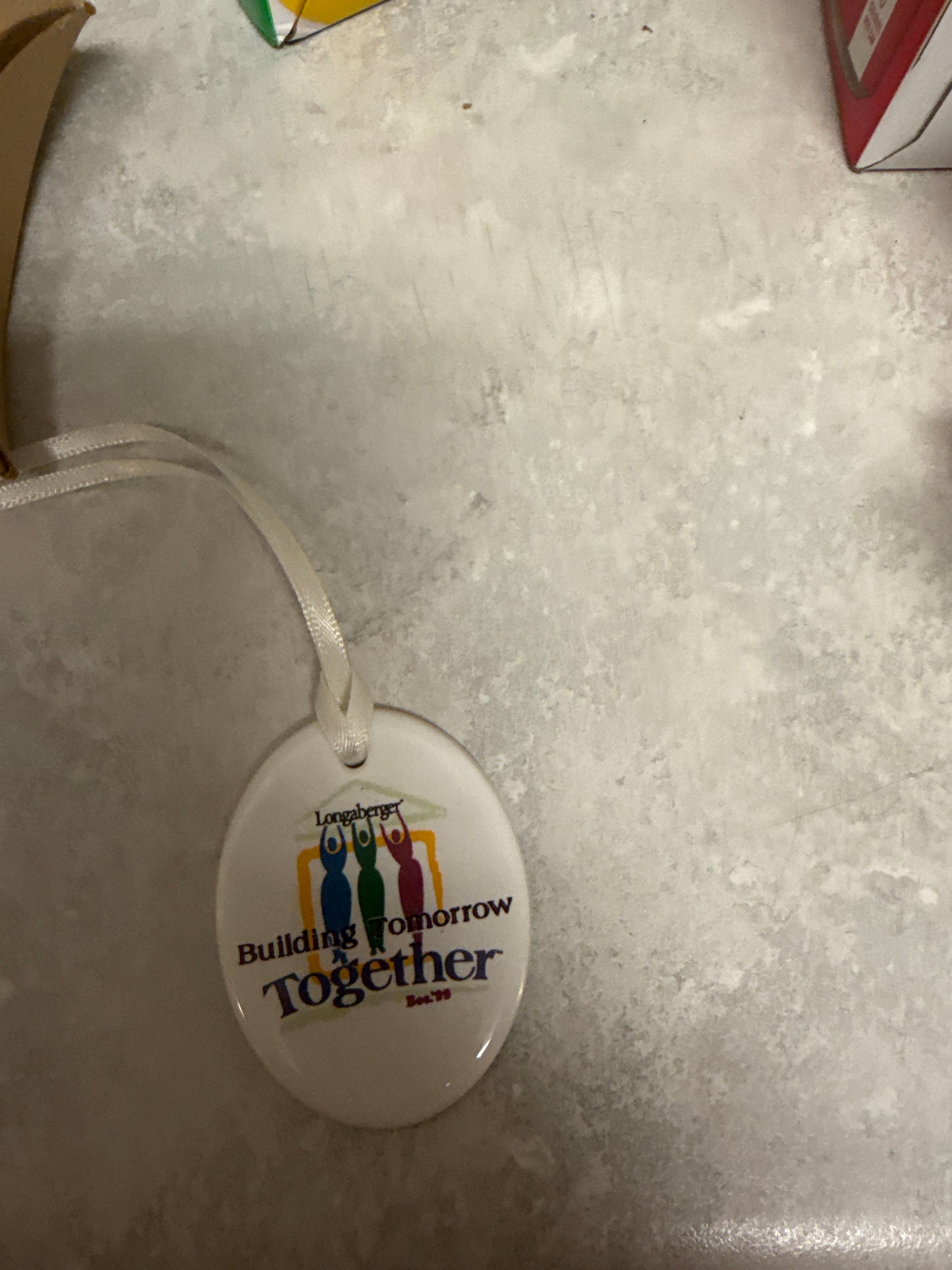 Longaberger building tomorrow together tie on