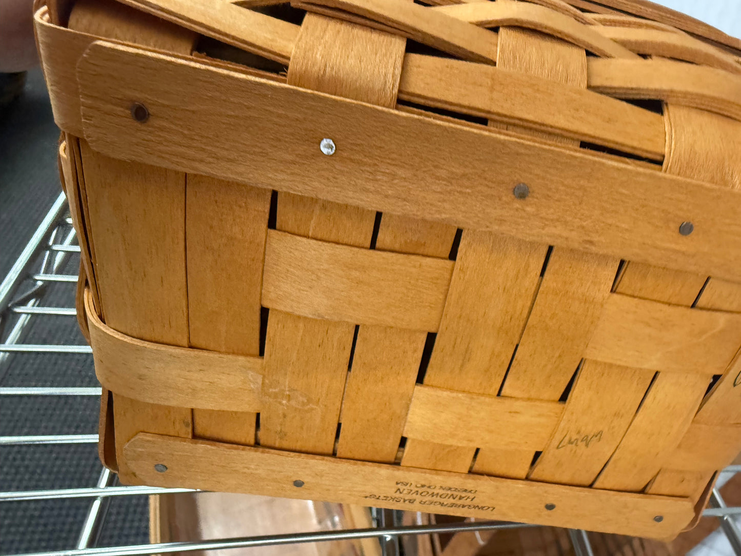 Longaberger success start basket with lid