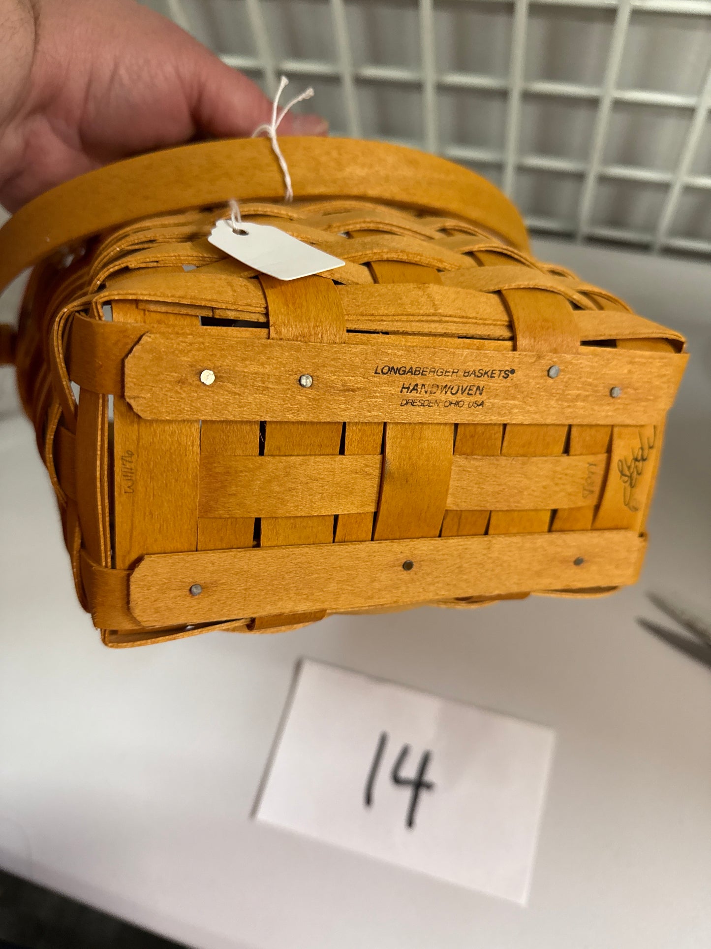 Longaberger glad tidings basket