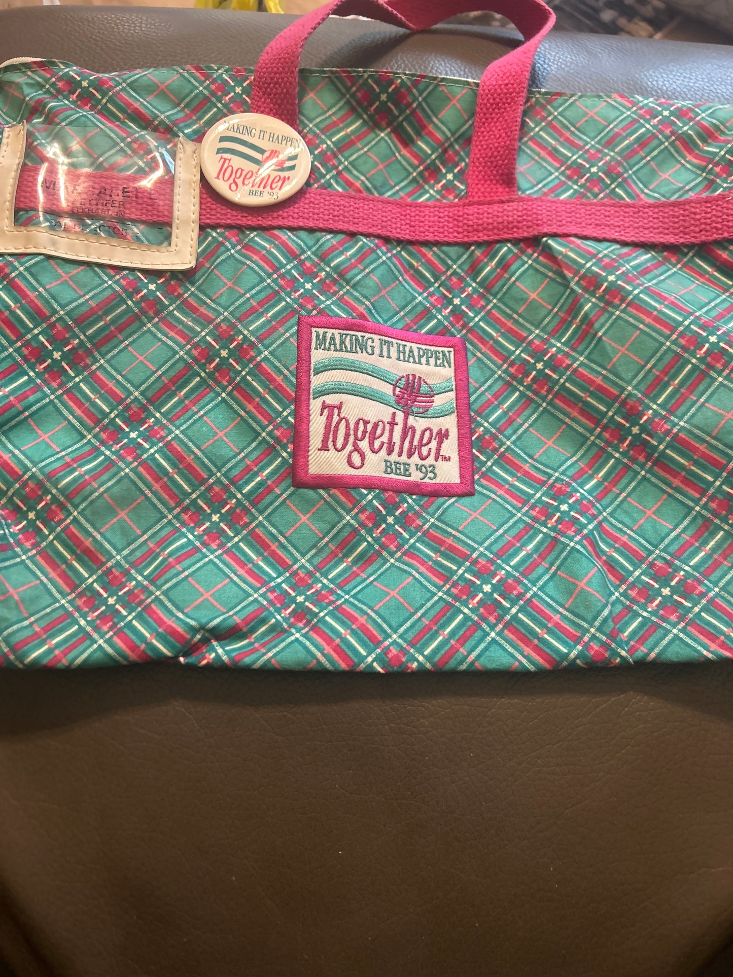 Making it happen together bee 93 tote