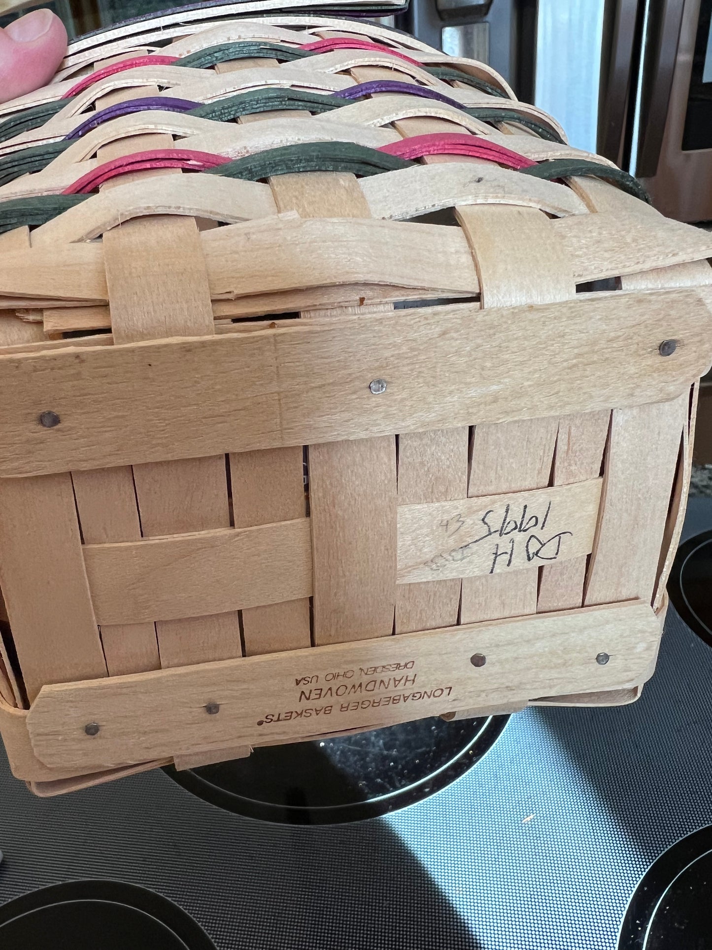 Longaberger 1995 Easter Basket