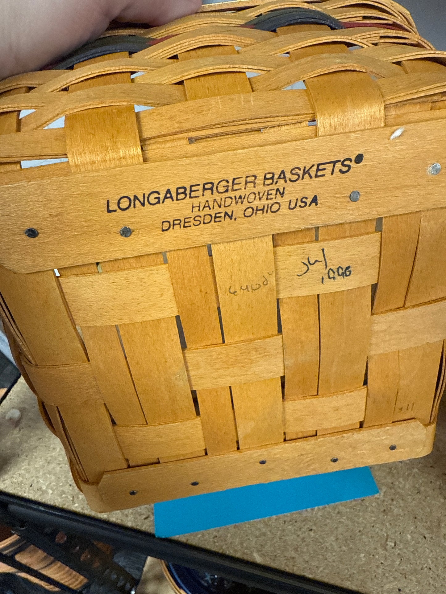 Longaberger sales award basket