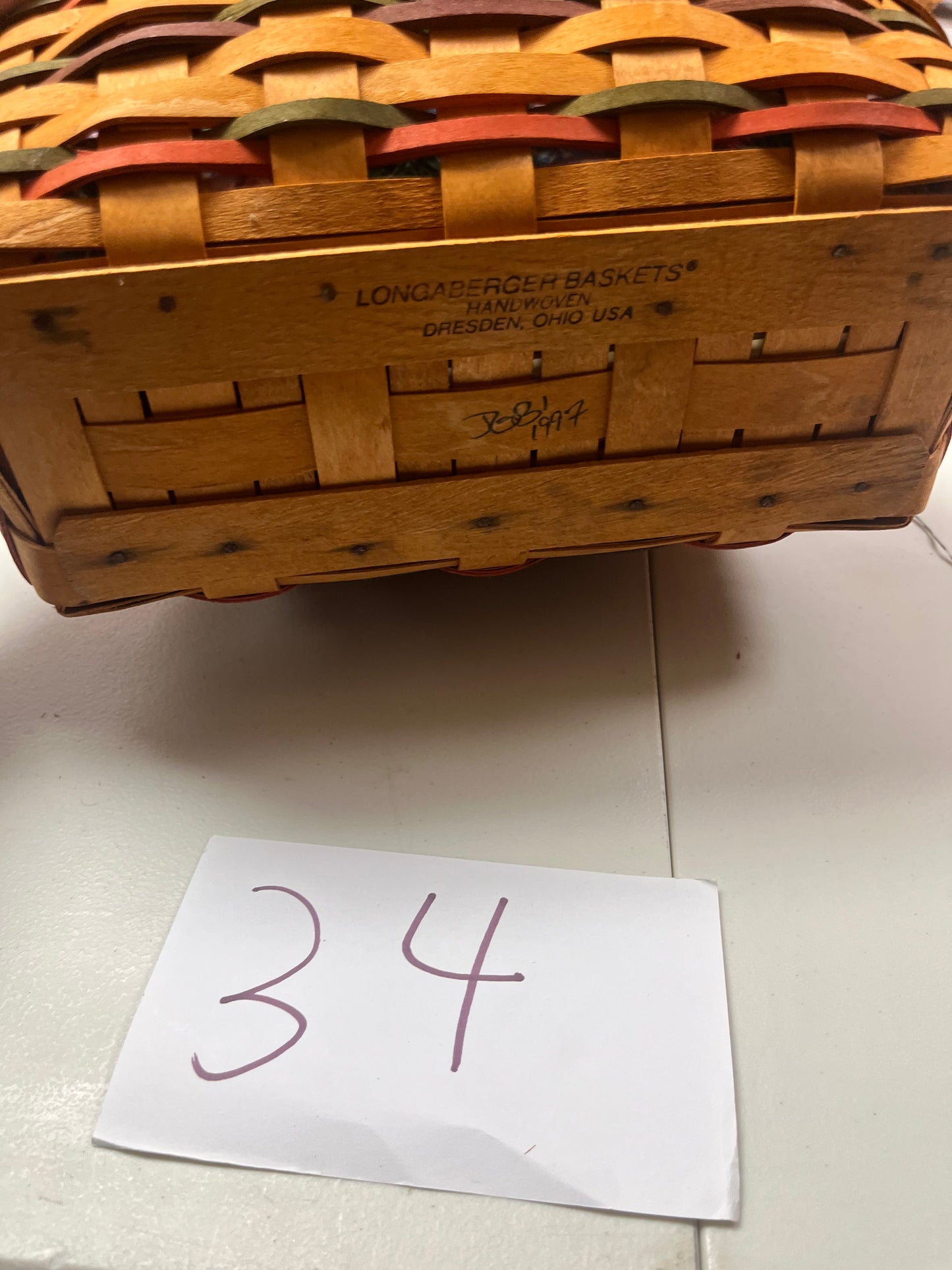Longaberger gathering basket