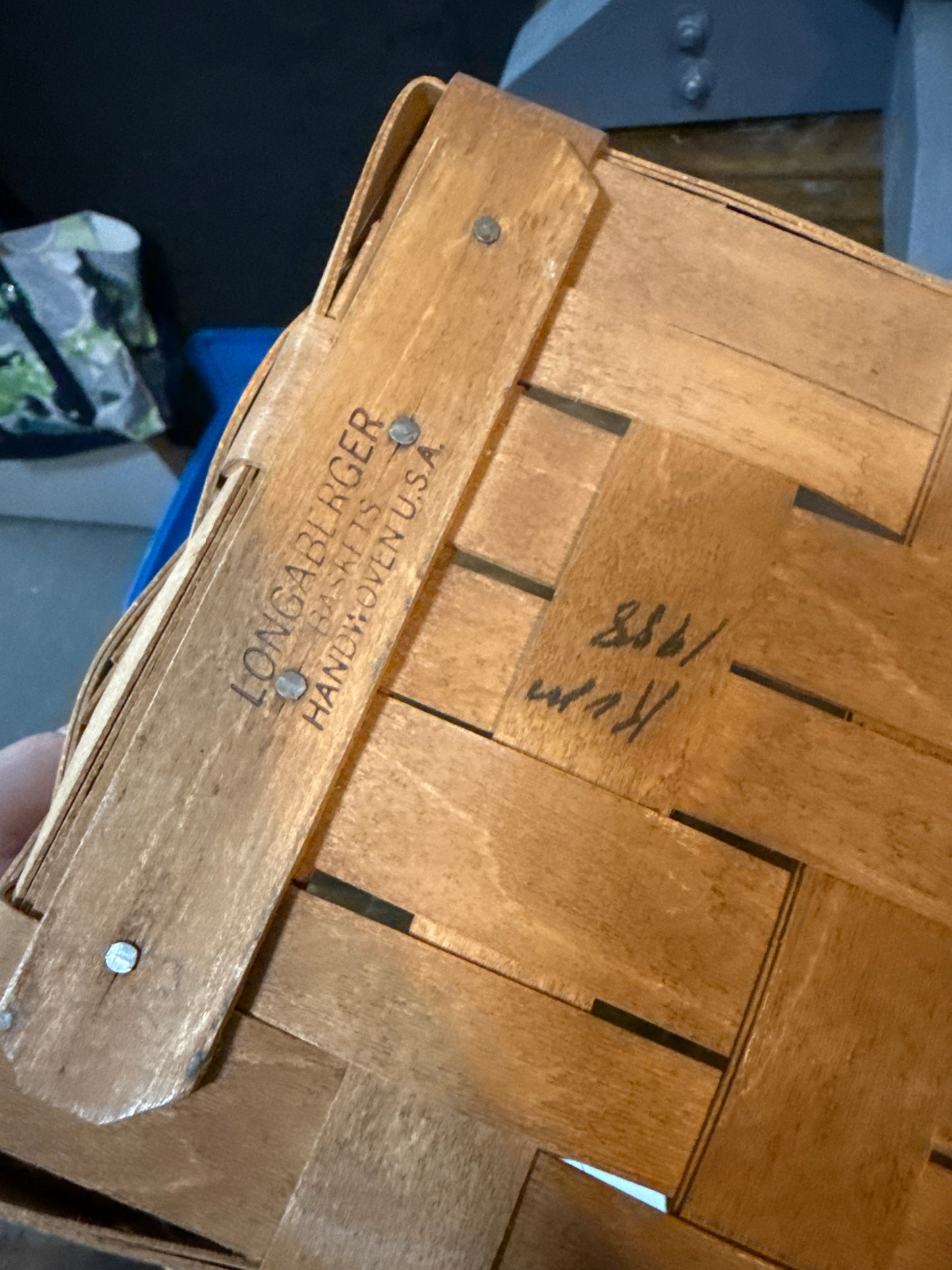 Longaberger large berry basket