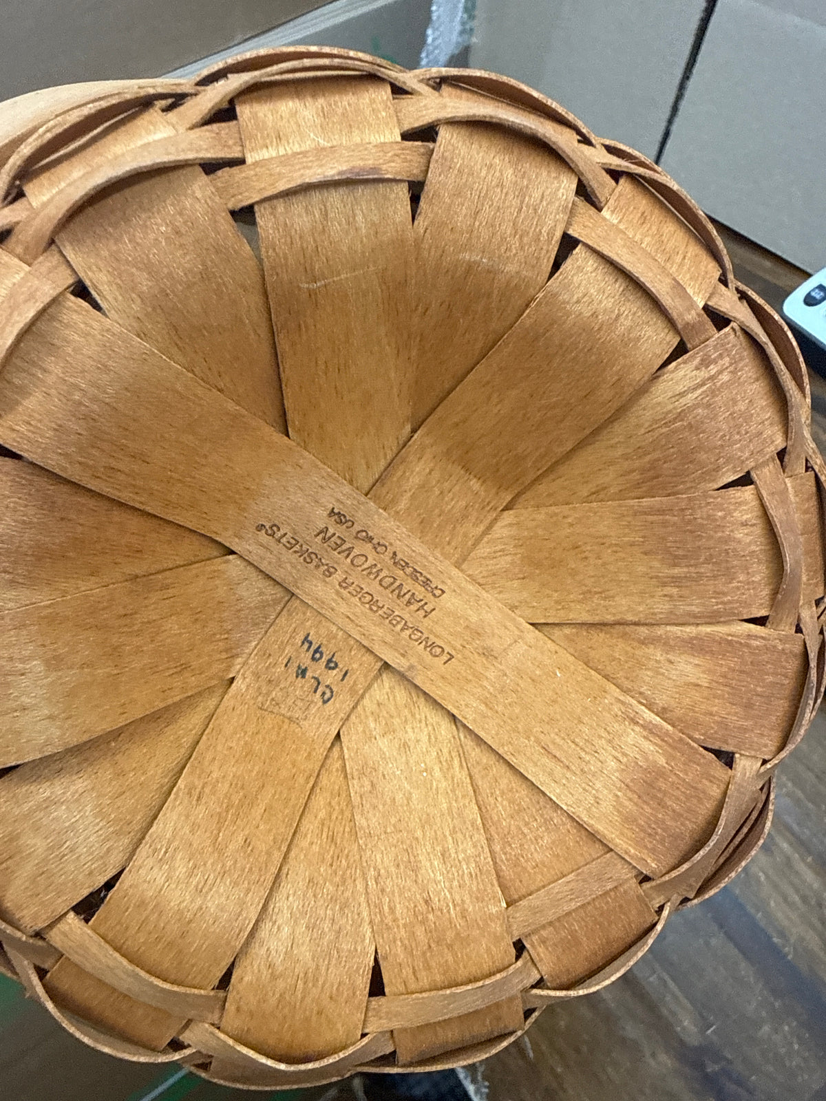 Longaberger small fruit basket