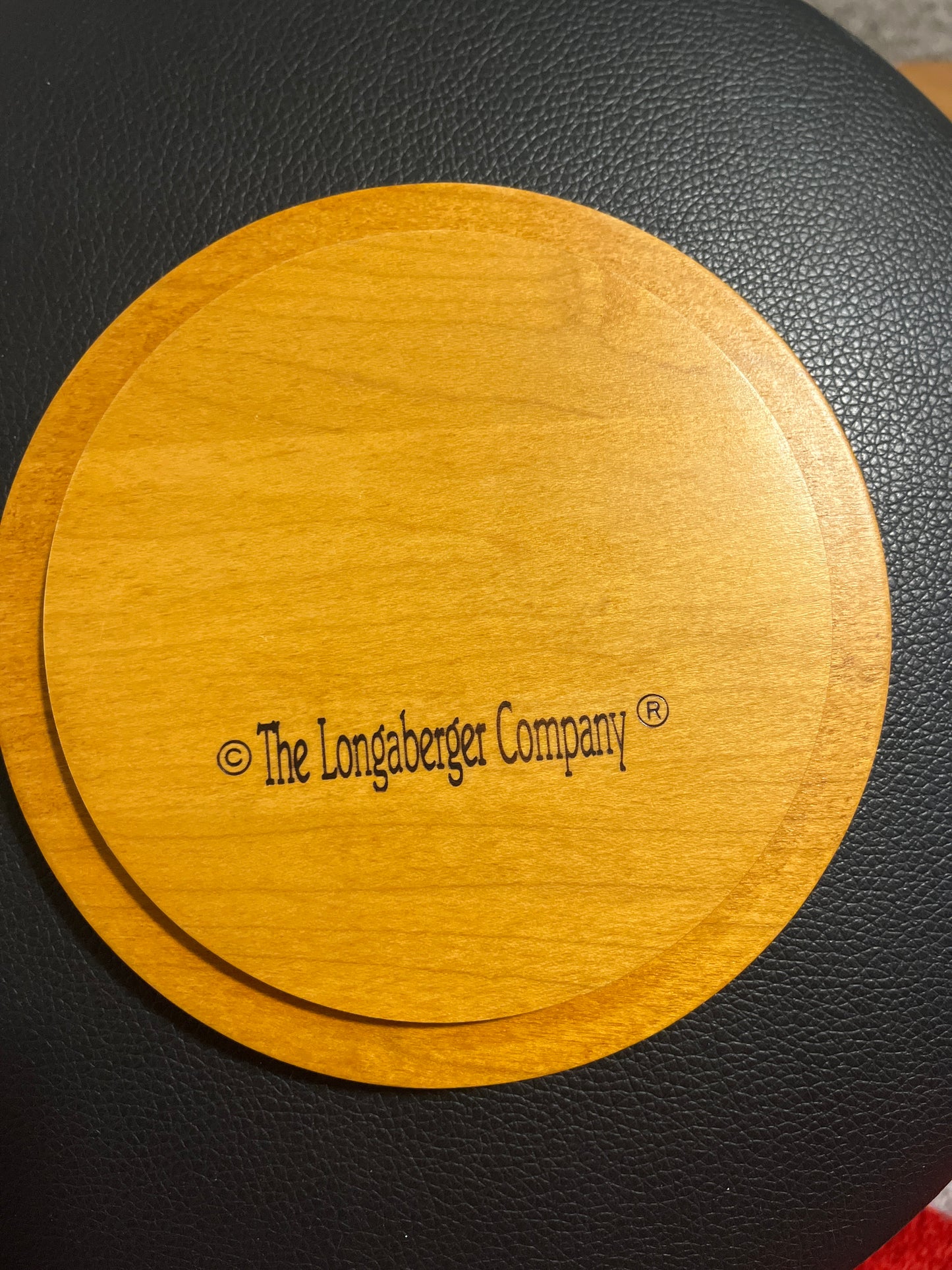 Longaberger 1998 National Sales Leader lid