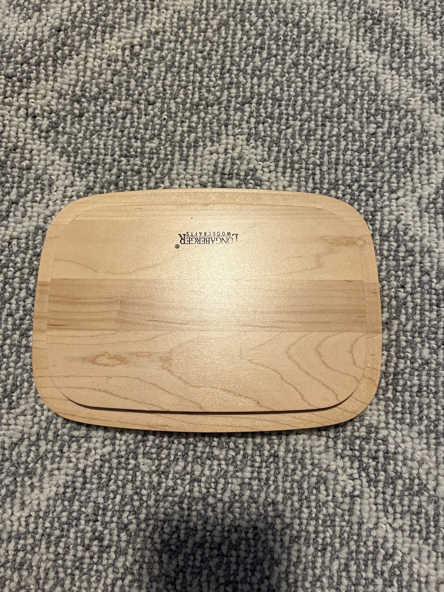 Longaberger Recipe lid 8.5”x6”