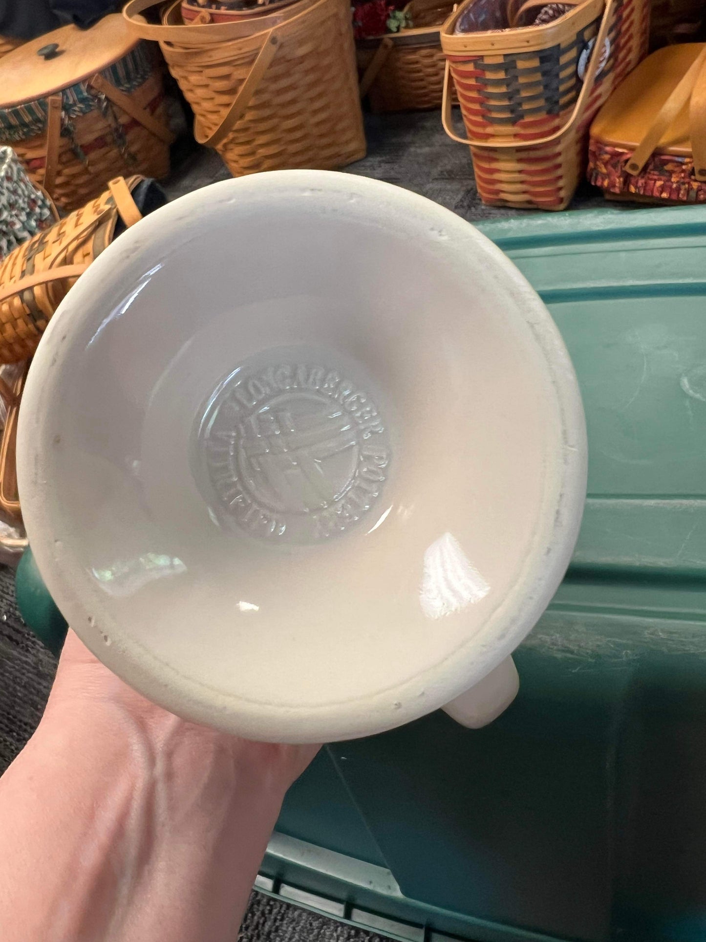 Longaberger Latte Mug in Ivory