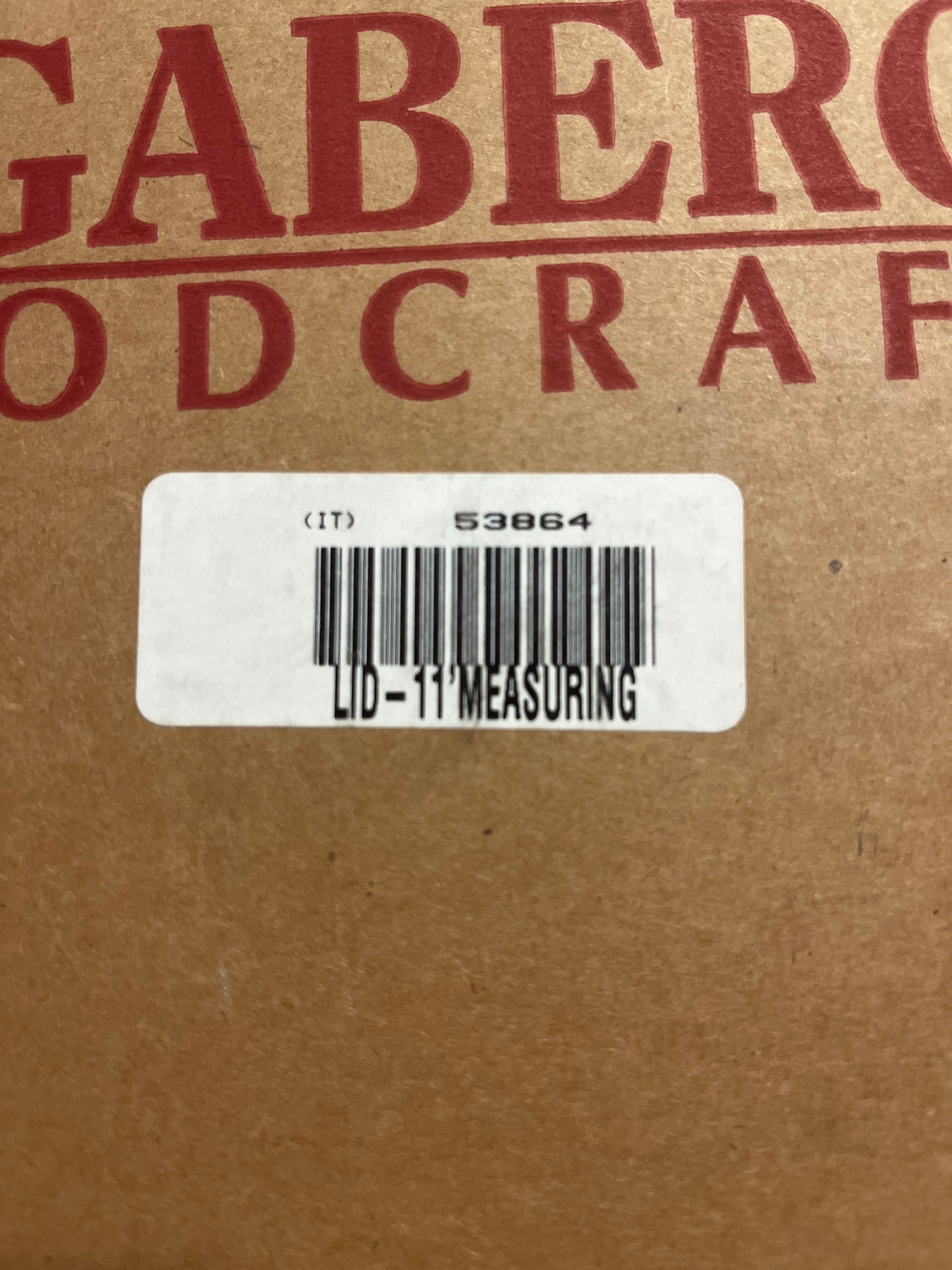 Longaberger 11” Measuring lid