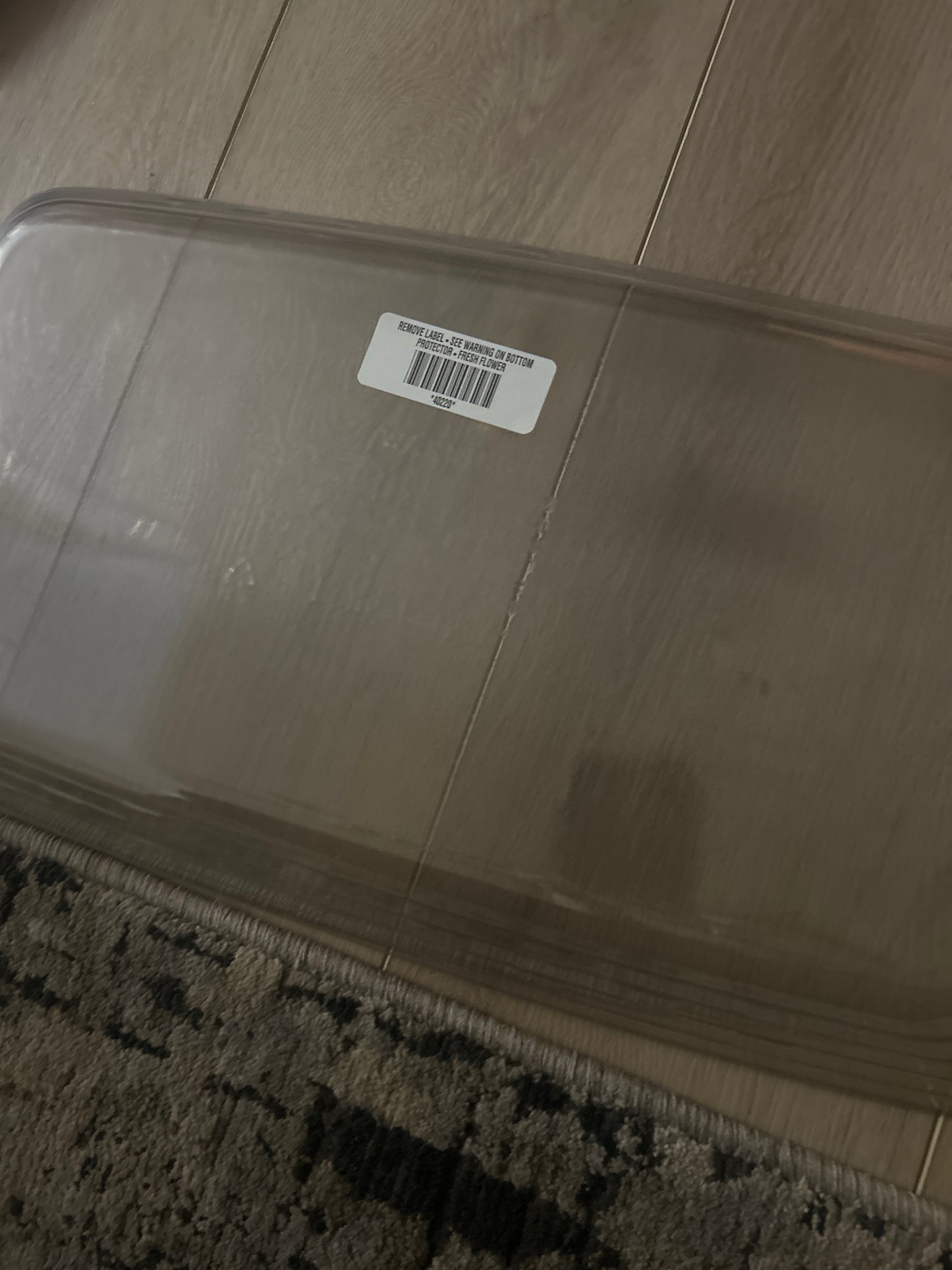 Longaberger Fresh flower protector- purple