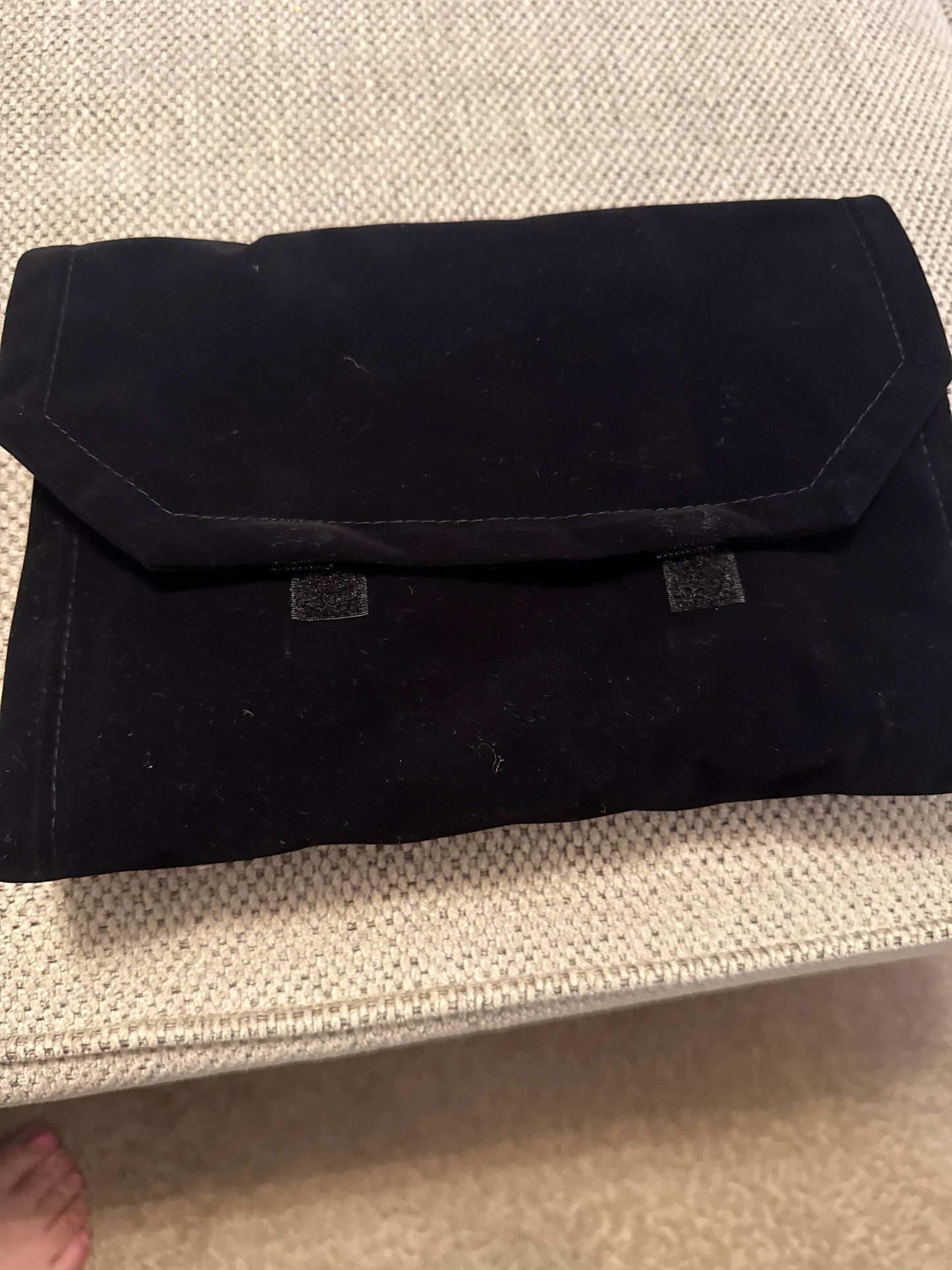 Homestead velvet rollup bag