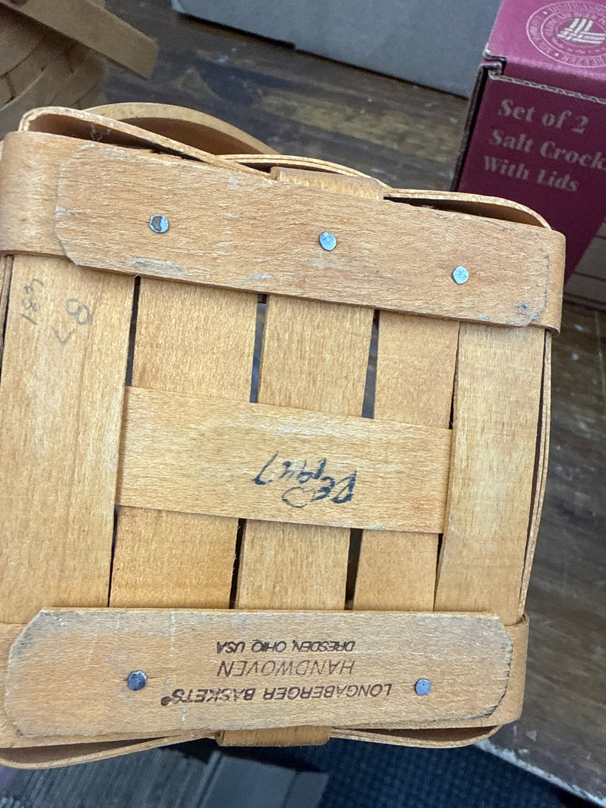 Longaberger sales award basket