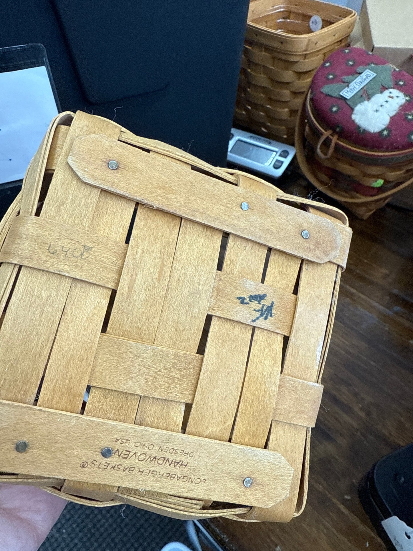 Longaberger tarragon basket