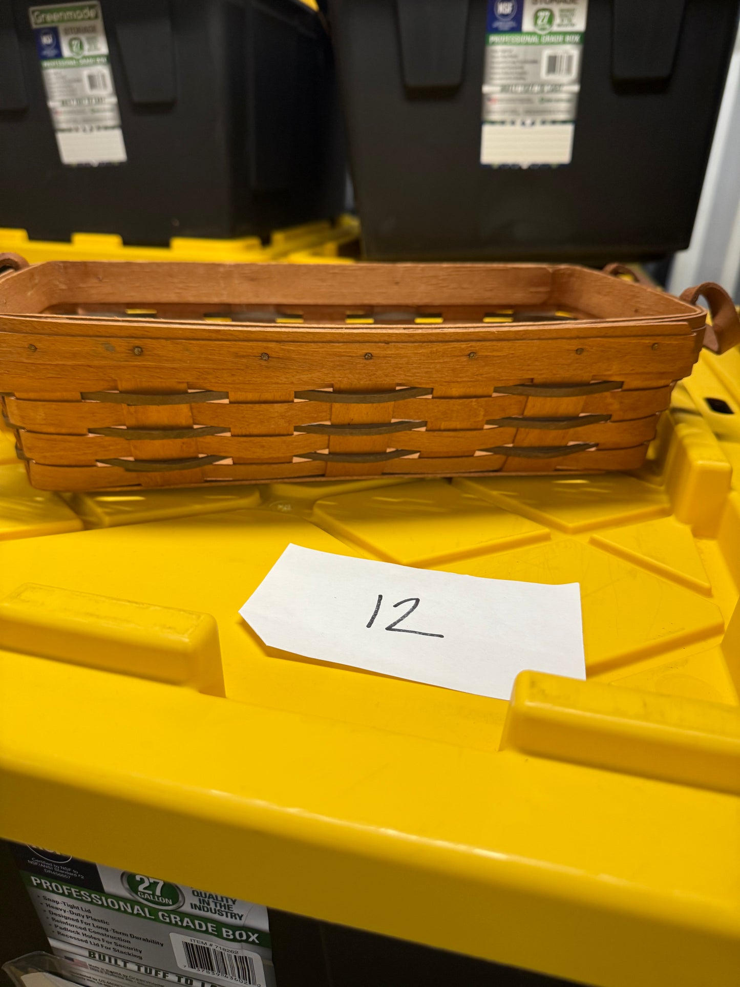 Longaberger bread basket