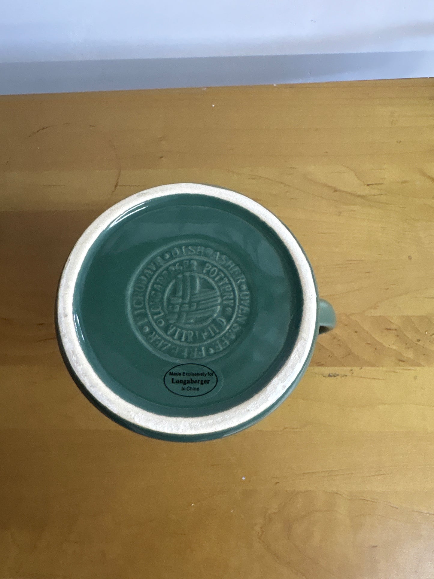 Longaberger Cottage Creamer in Ivy