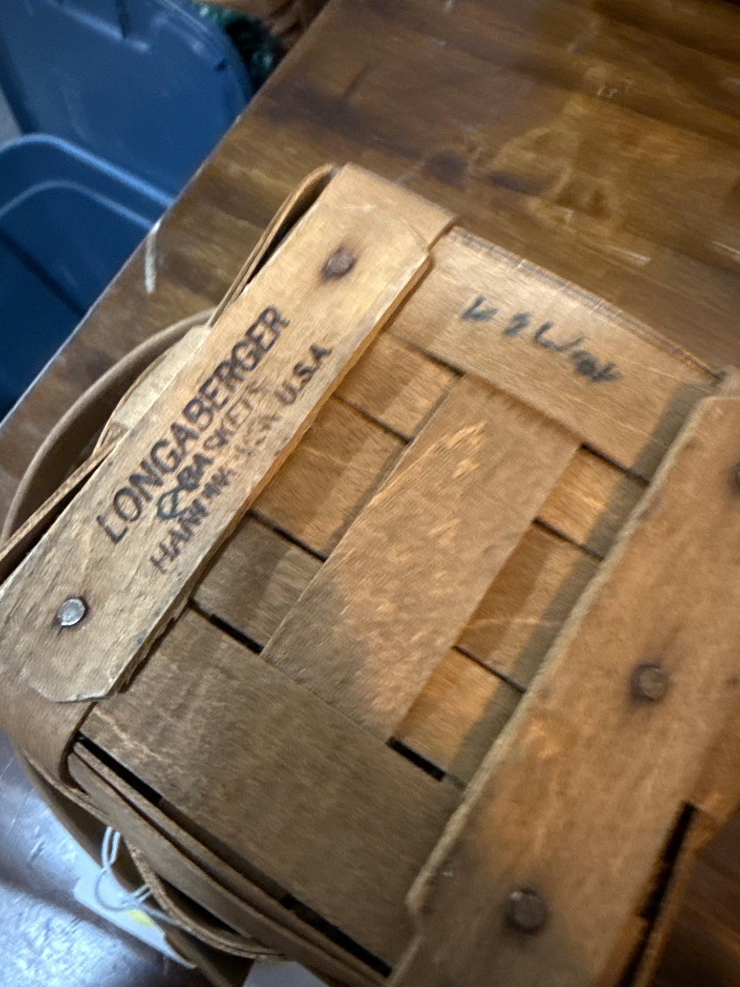 Longaberger small basket