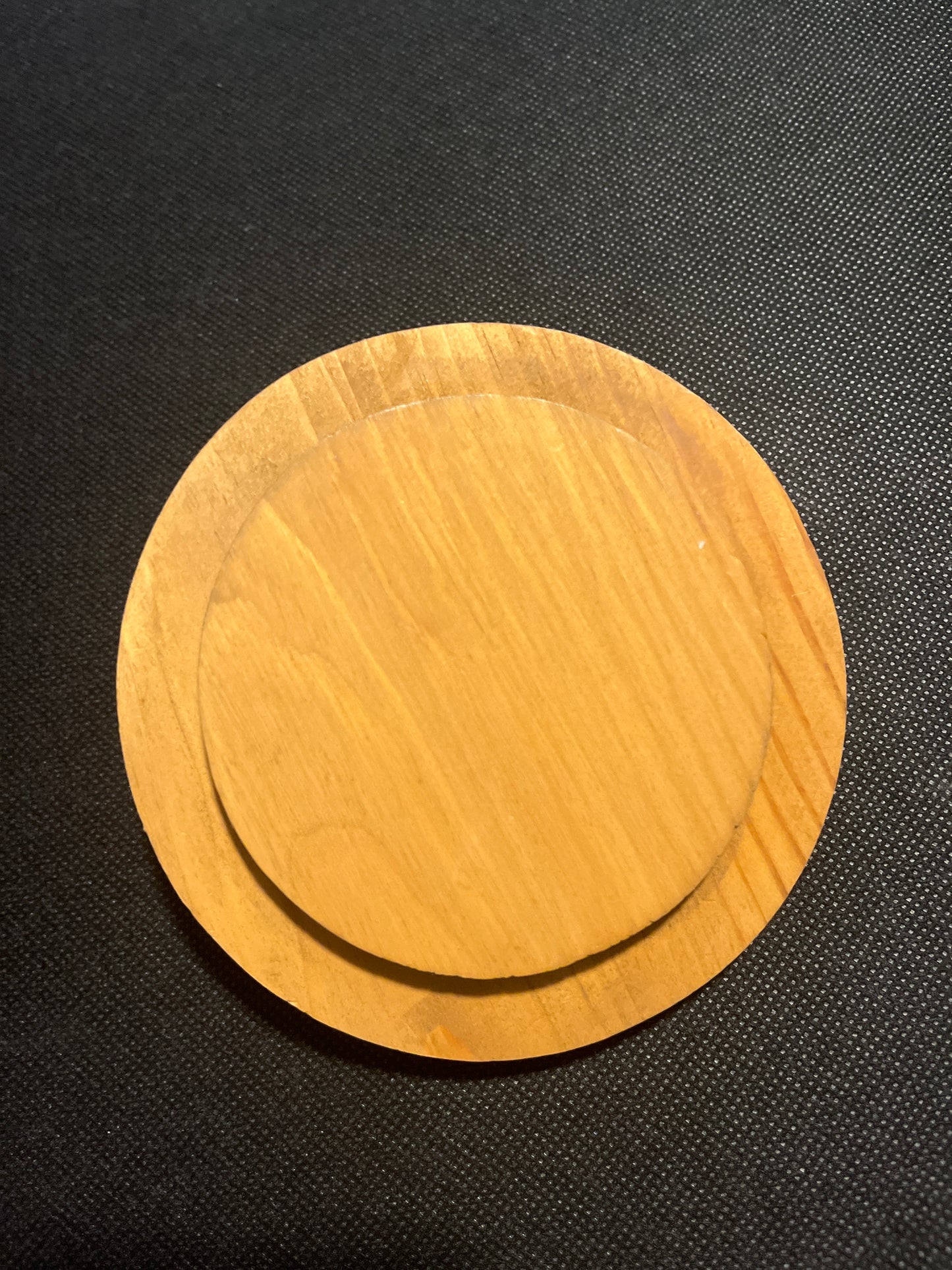 Round wooden 4.5” lid