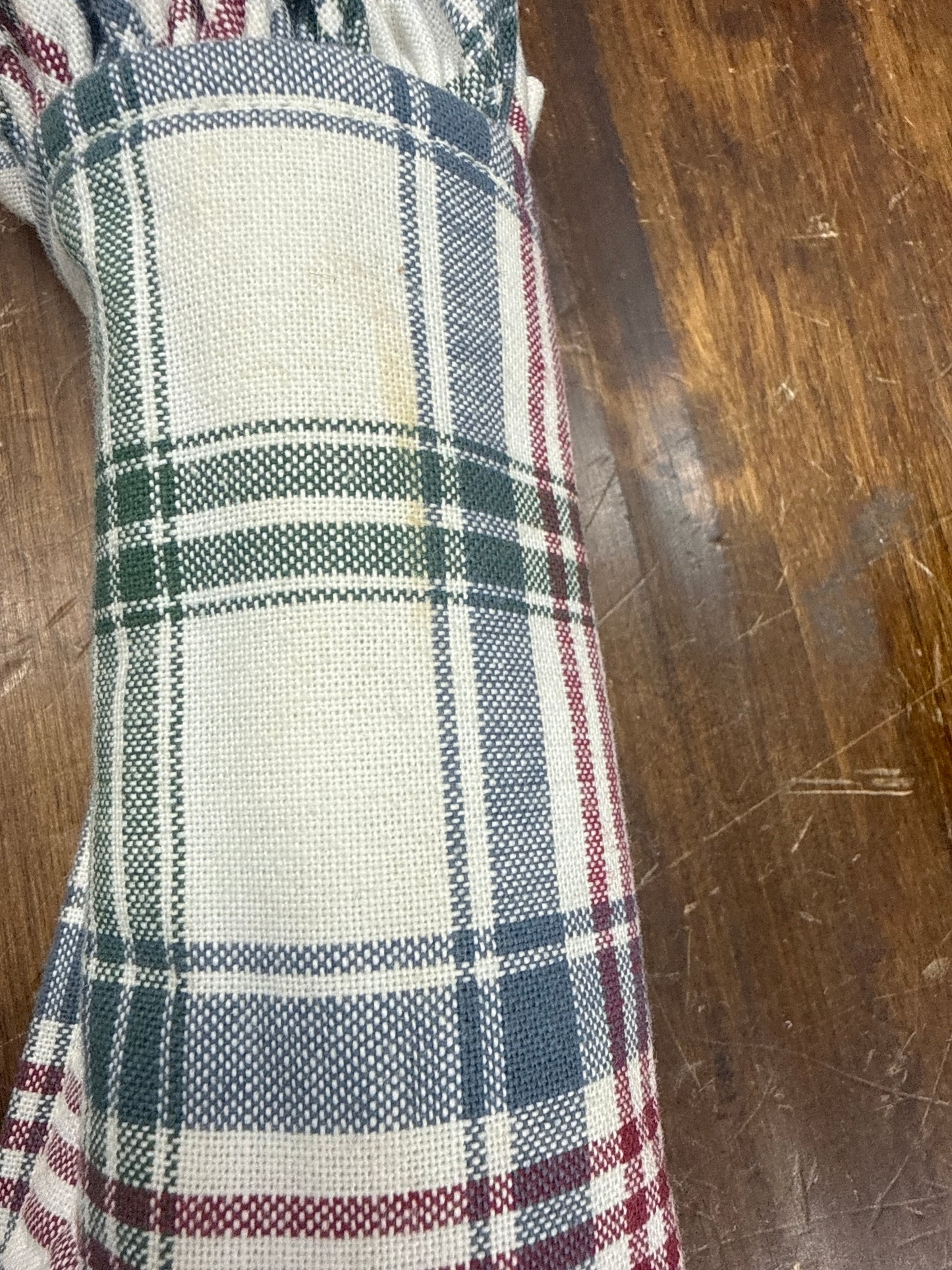 Longaberger handle gripper in market day stripe (needs cleaned)